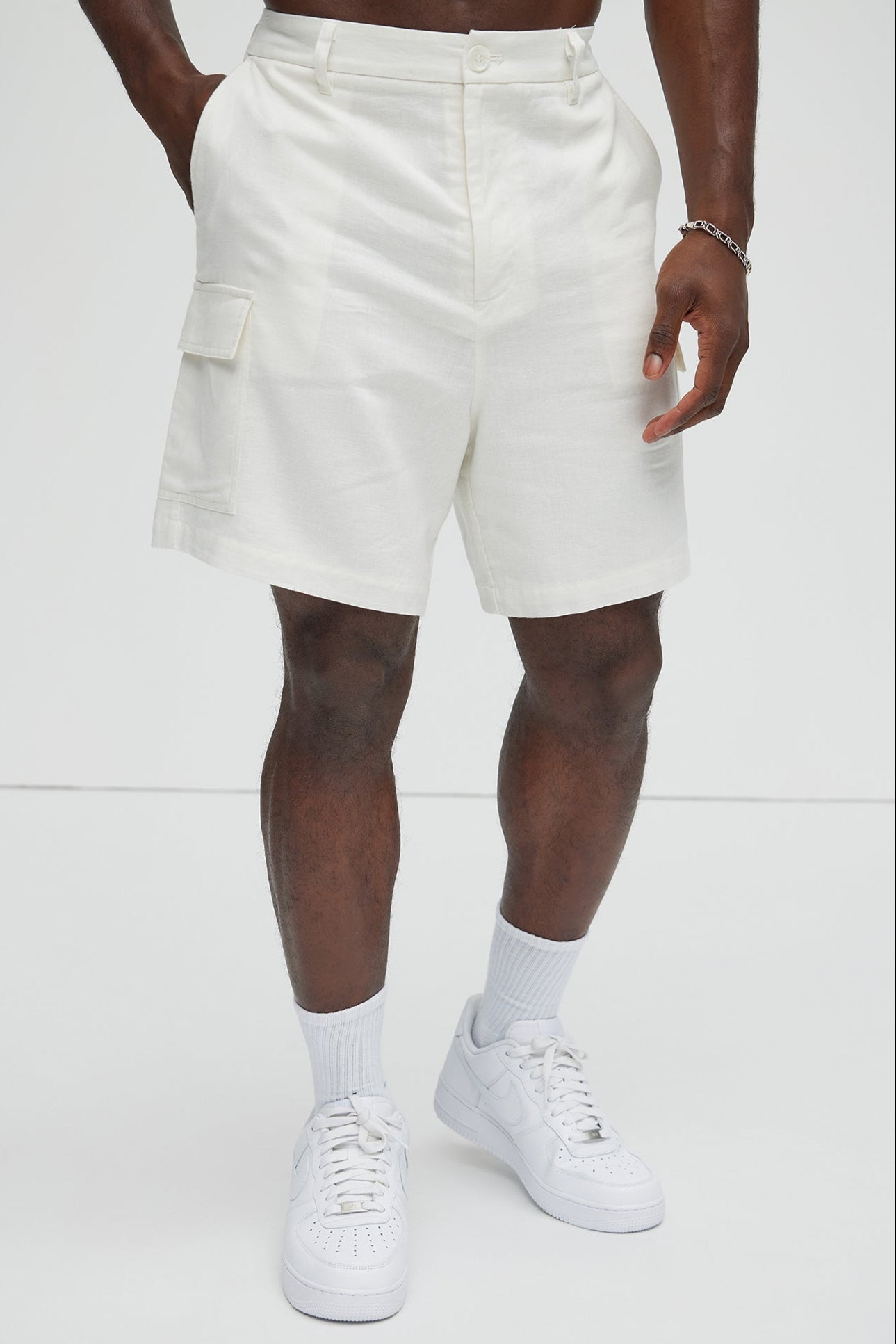 Bahamas Linen Cargo Shorts