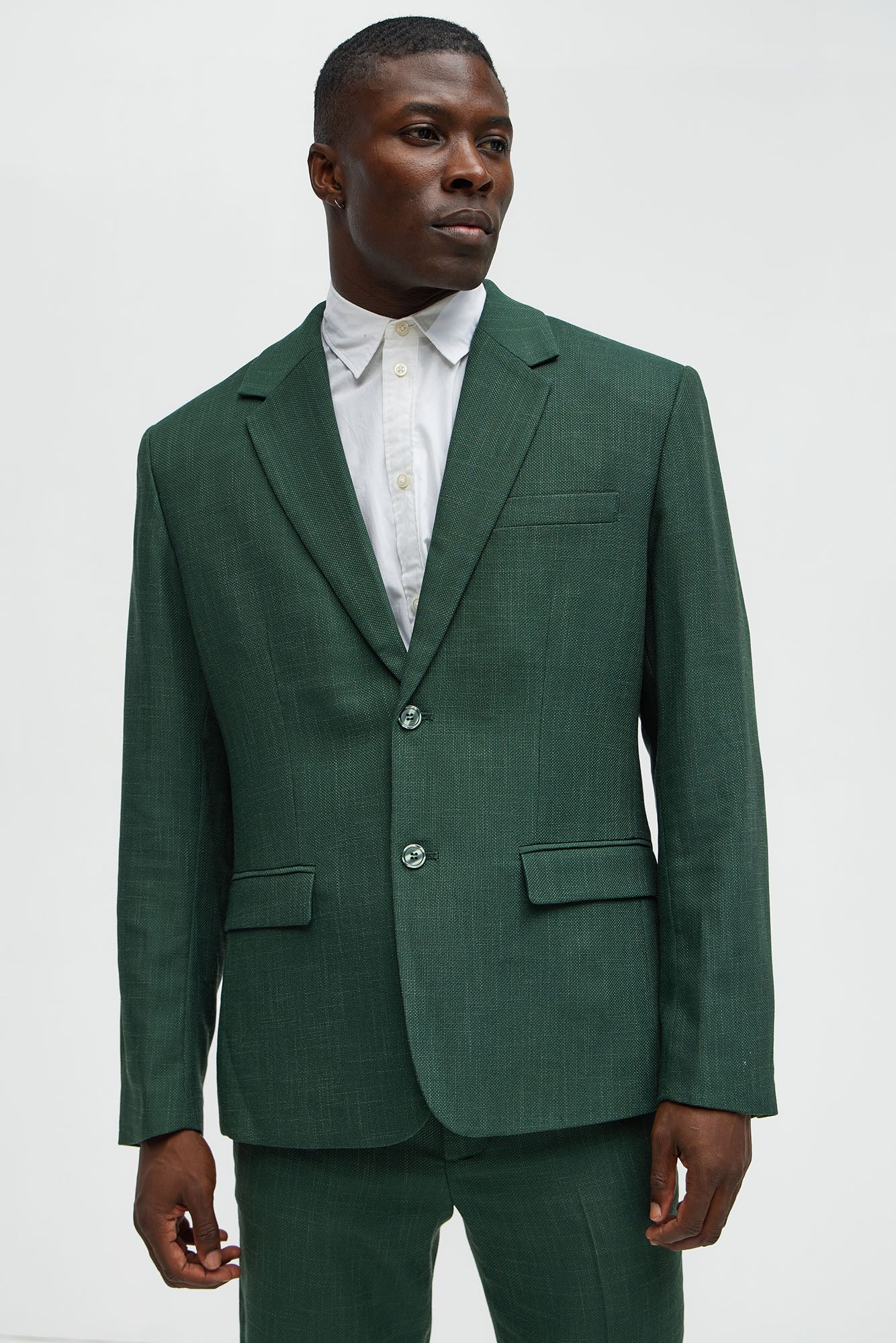 Shepton Solid Texture Blazer