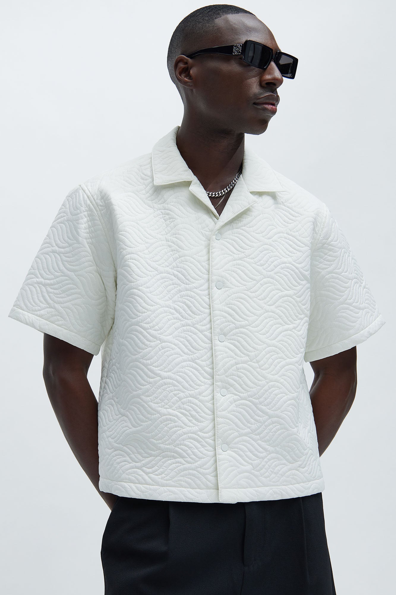 Java Quilted Nylon Shirt