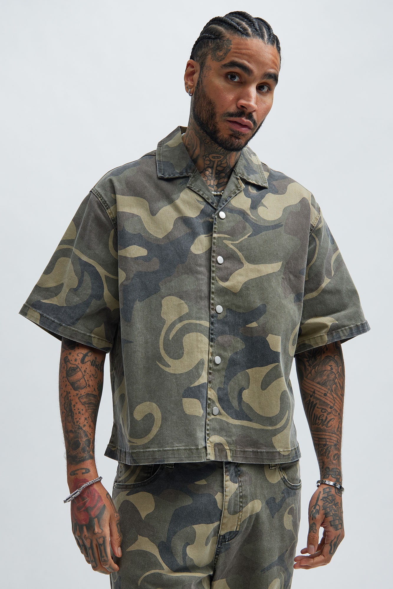 Won't Do Camo Shirt