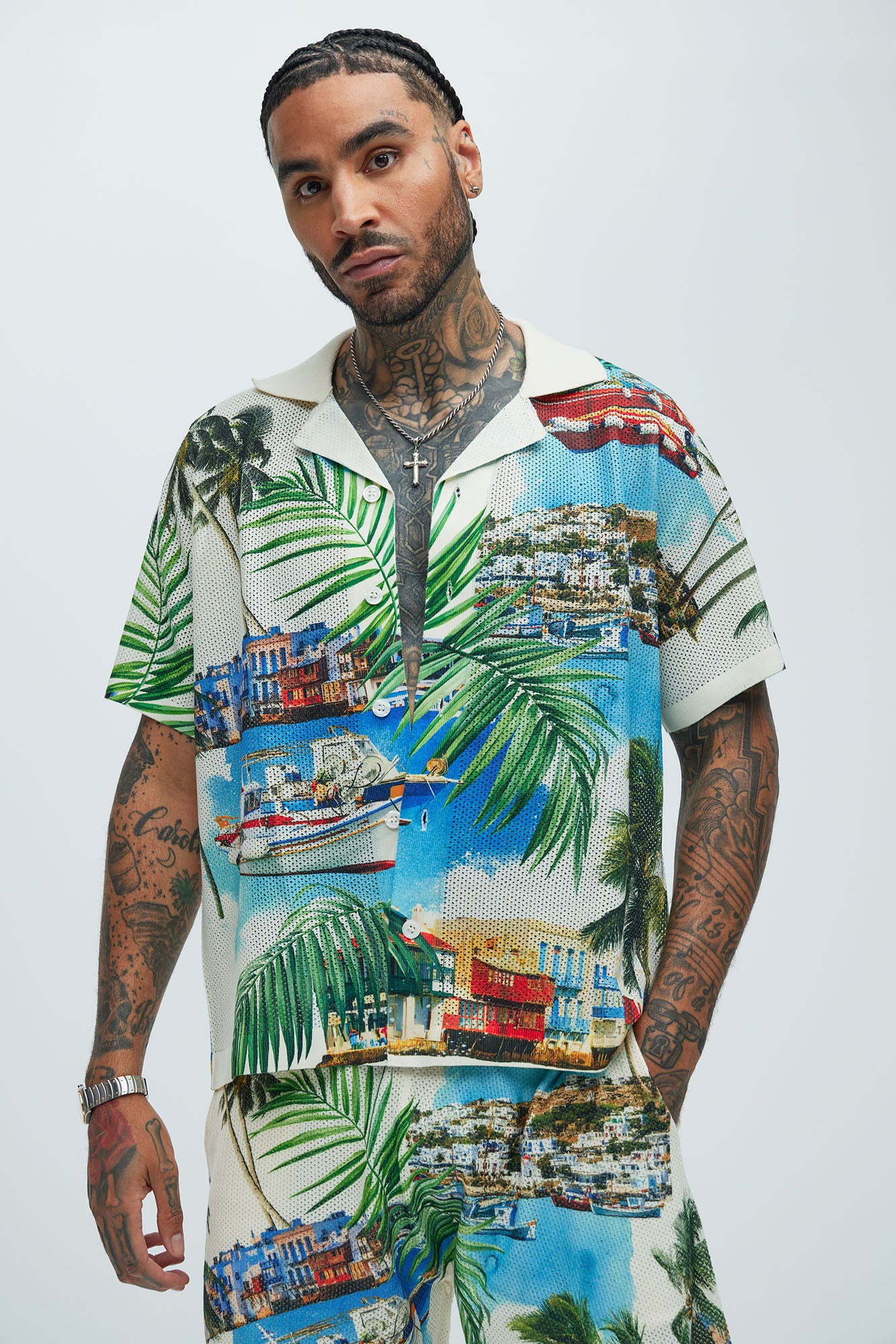 Mykonos Textured Shirt