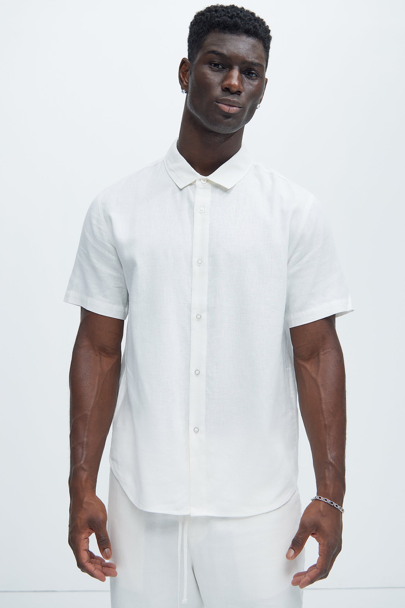 Bahamas Linen Classic Button Up Shirt