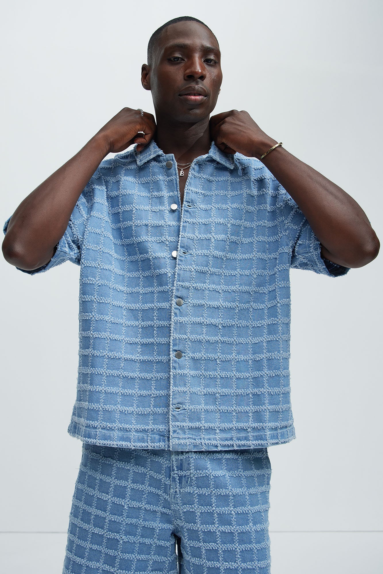 Saturday Morning Distressed Denim Shirt