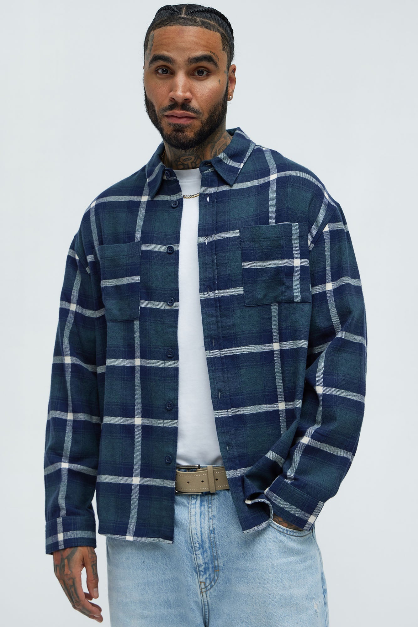 Soley Plaid Flannel Shirt