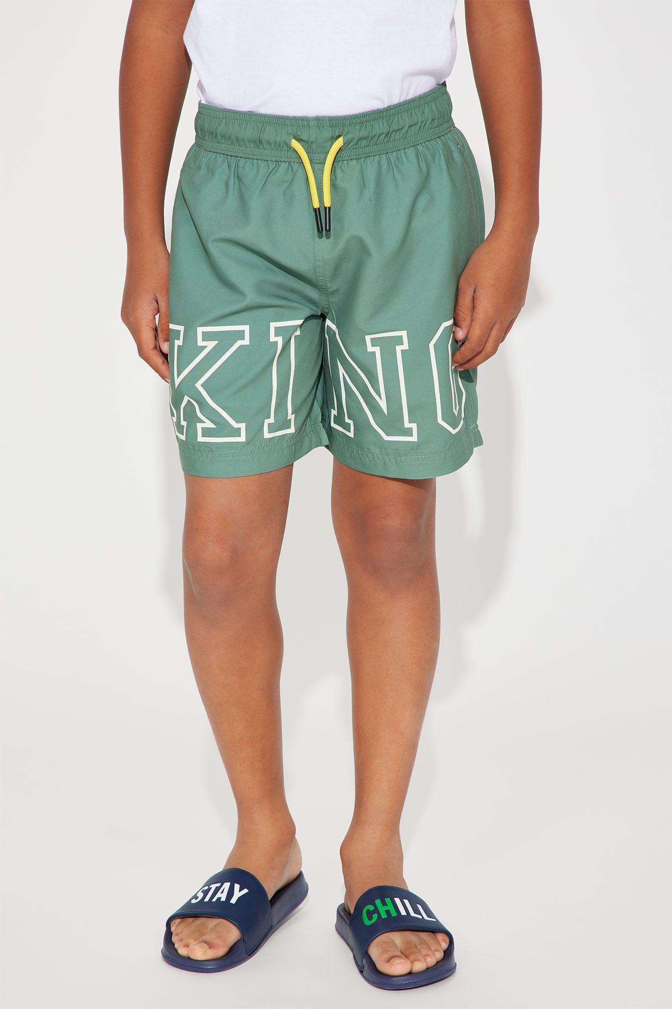 Mini I'm A King Swim Trunk