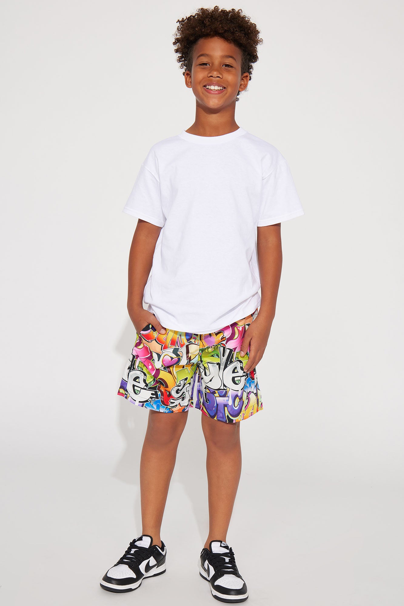 Mini All That Graffiti Swim Trunk