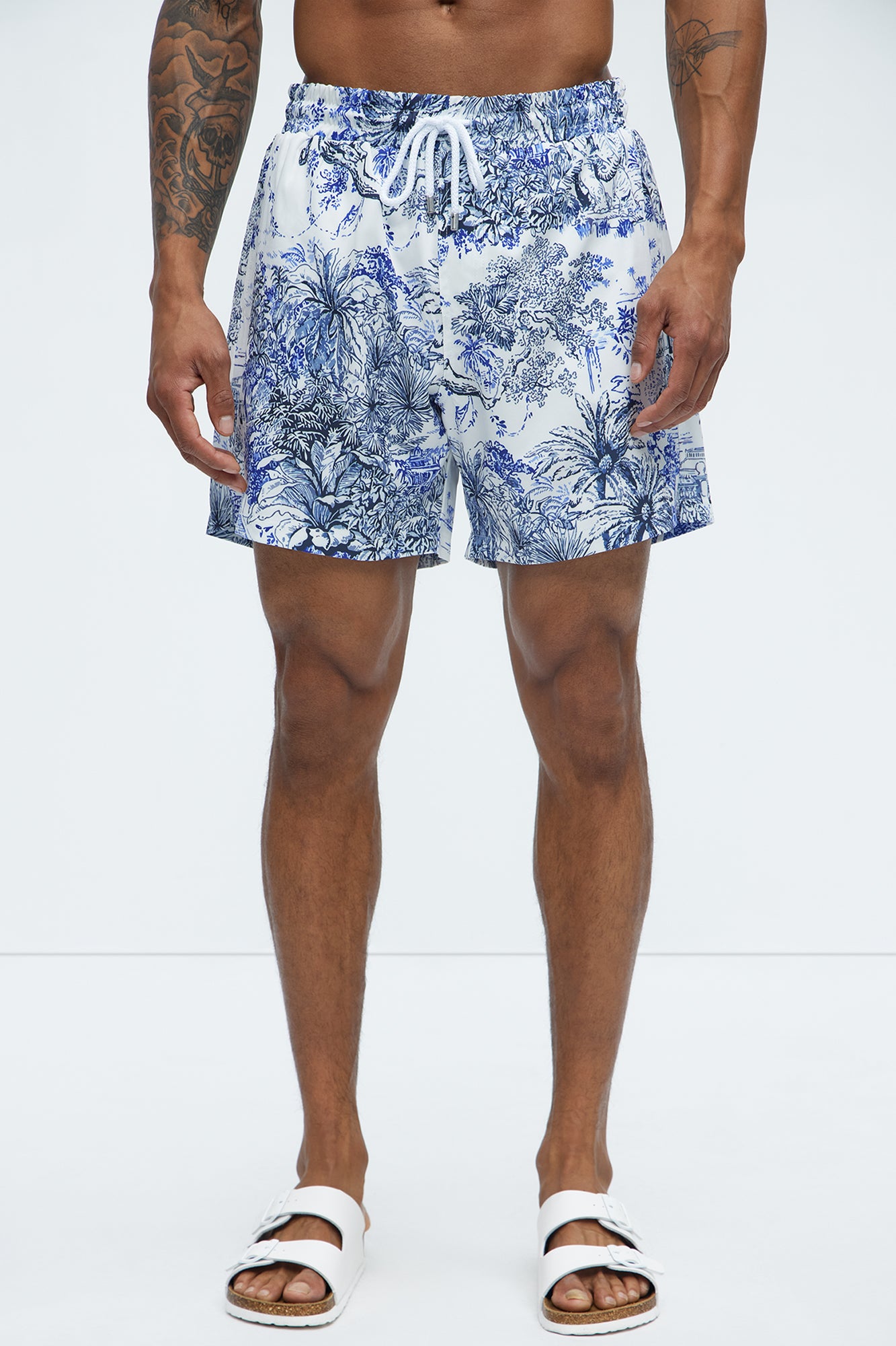 Subtle Jungle Swim Mid Trunk