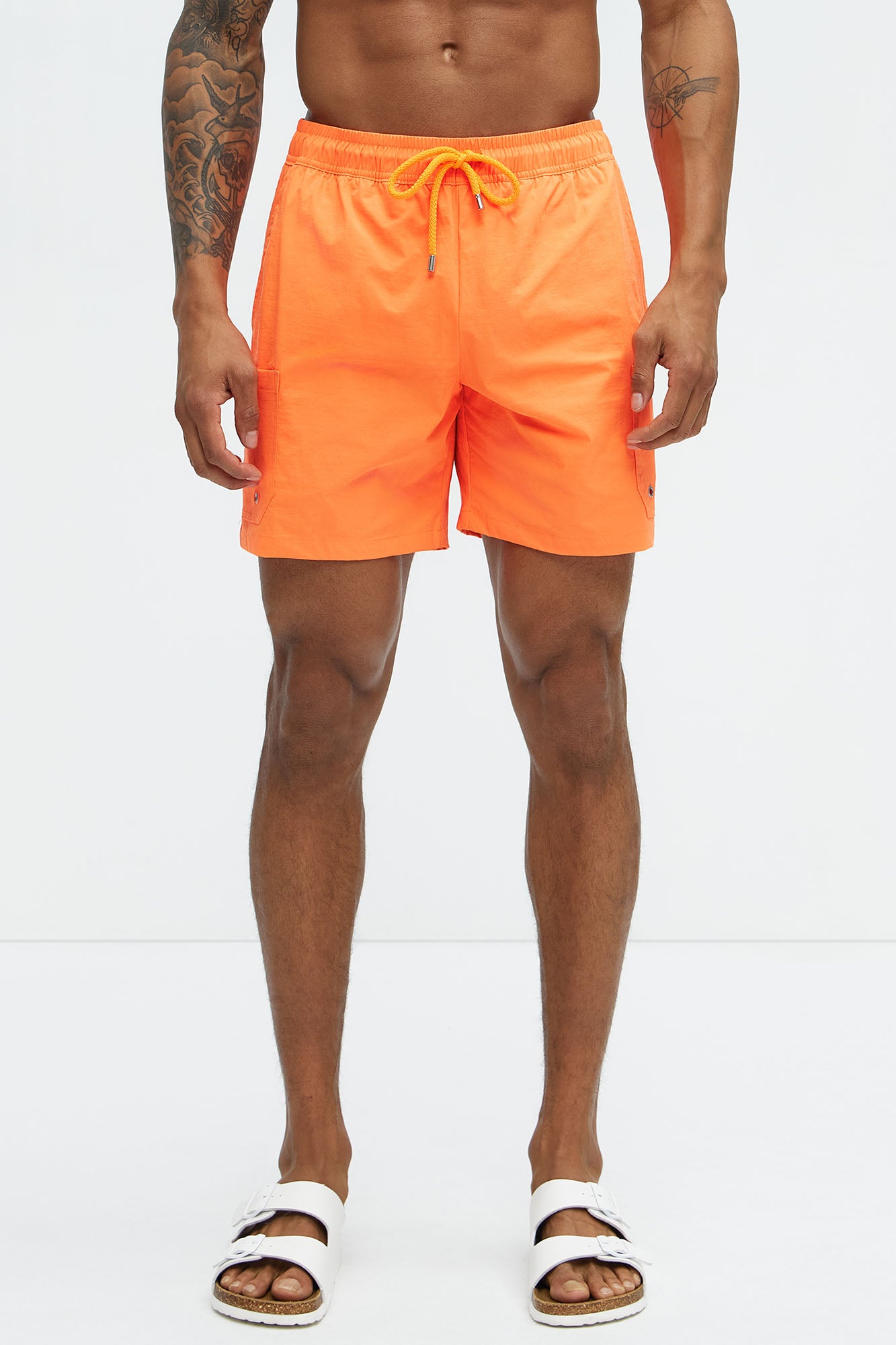 Keeping It Solid Velcro Swim Classic Trunk