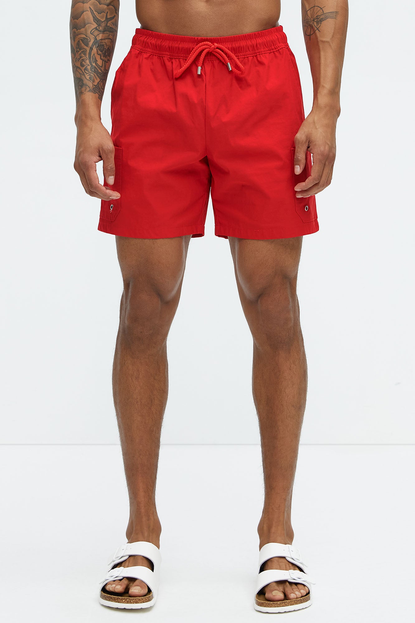 Keeping It Solid Velcro Swim Classic Trunk