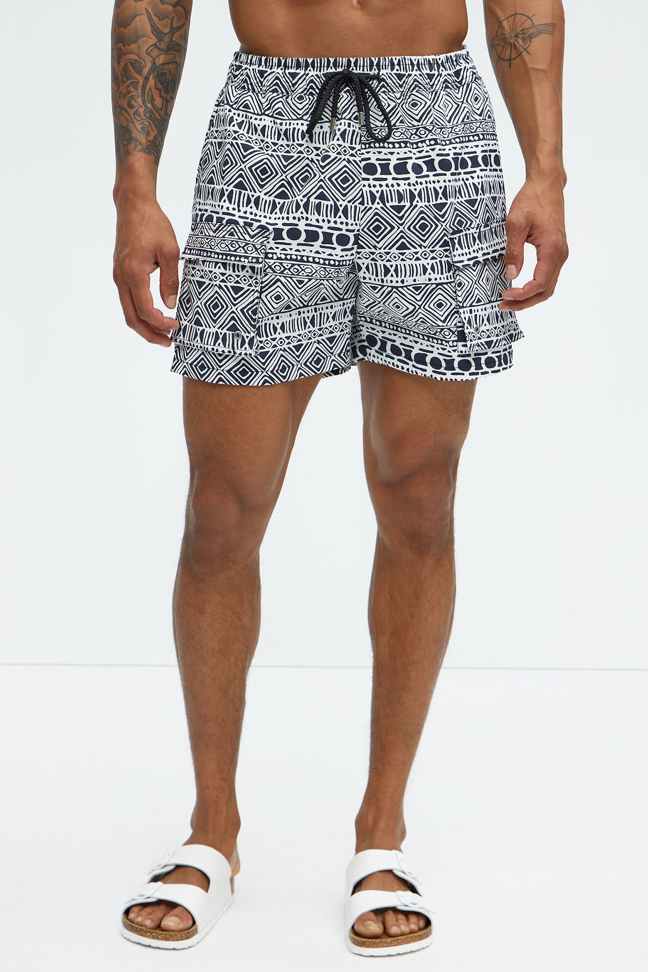 Attract Abstract Cargo Swim Mid Trunk