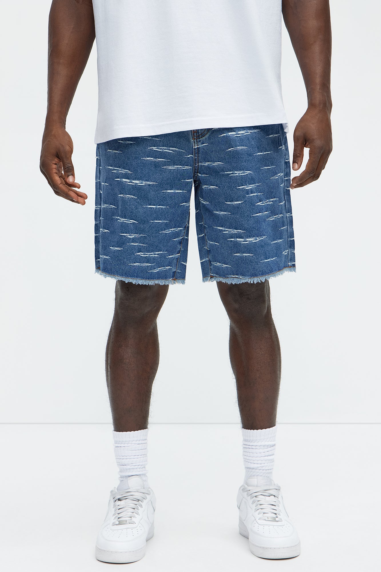 Gage Relaxed Denim Shorts