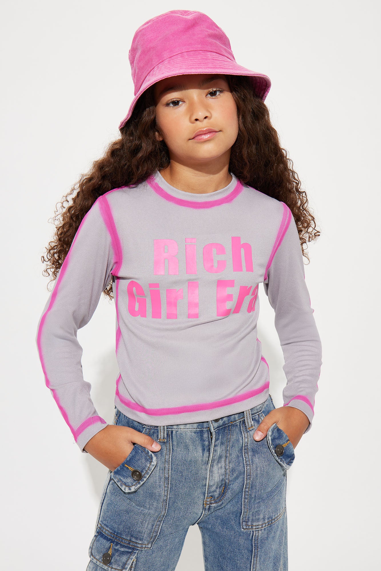 Mini Rich Girl Era Long Sleeve Tee