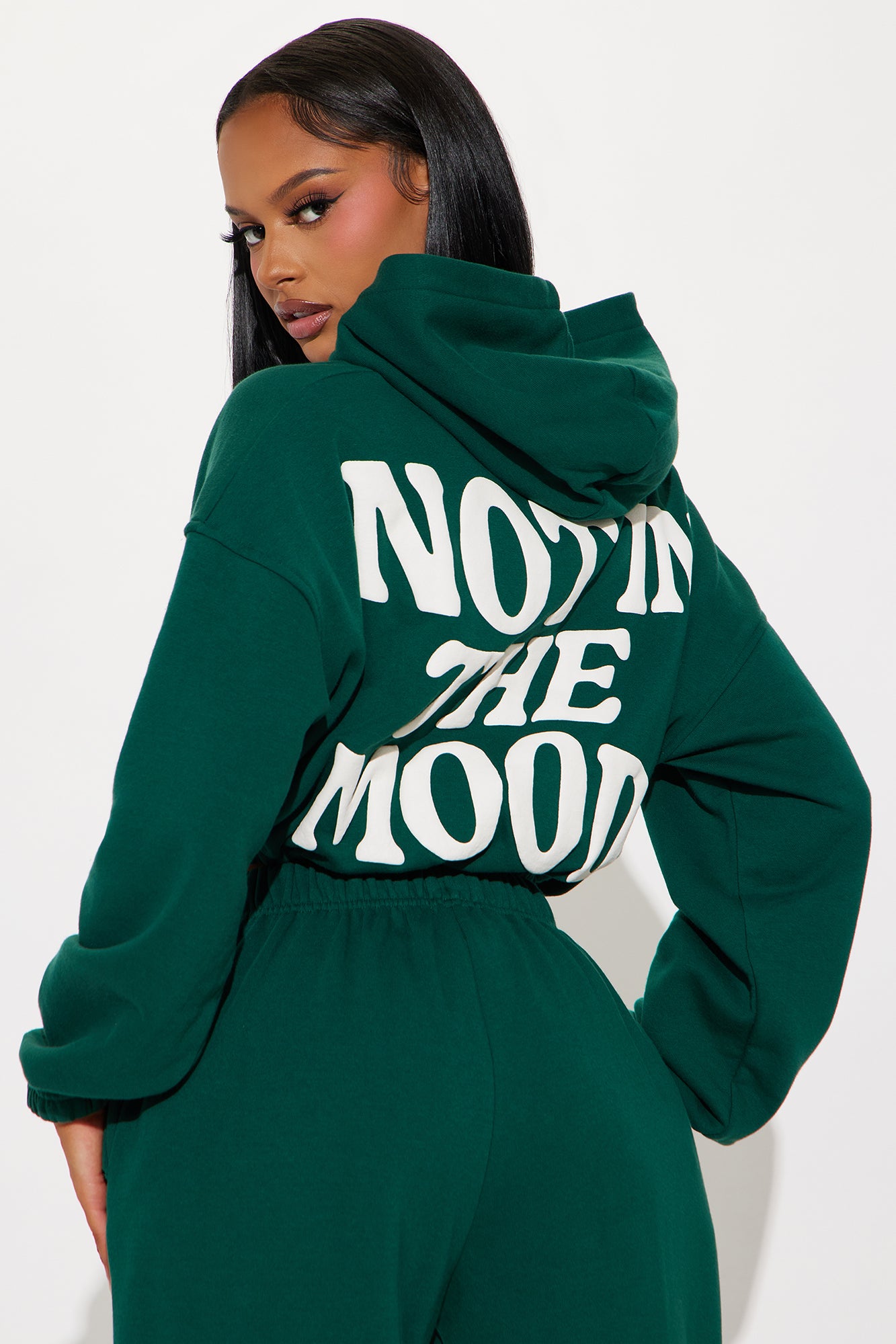 Not In The Mood Washed Hoodie