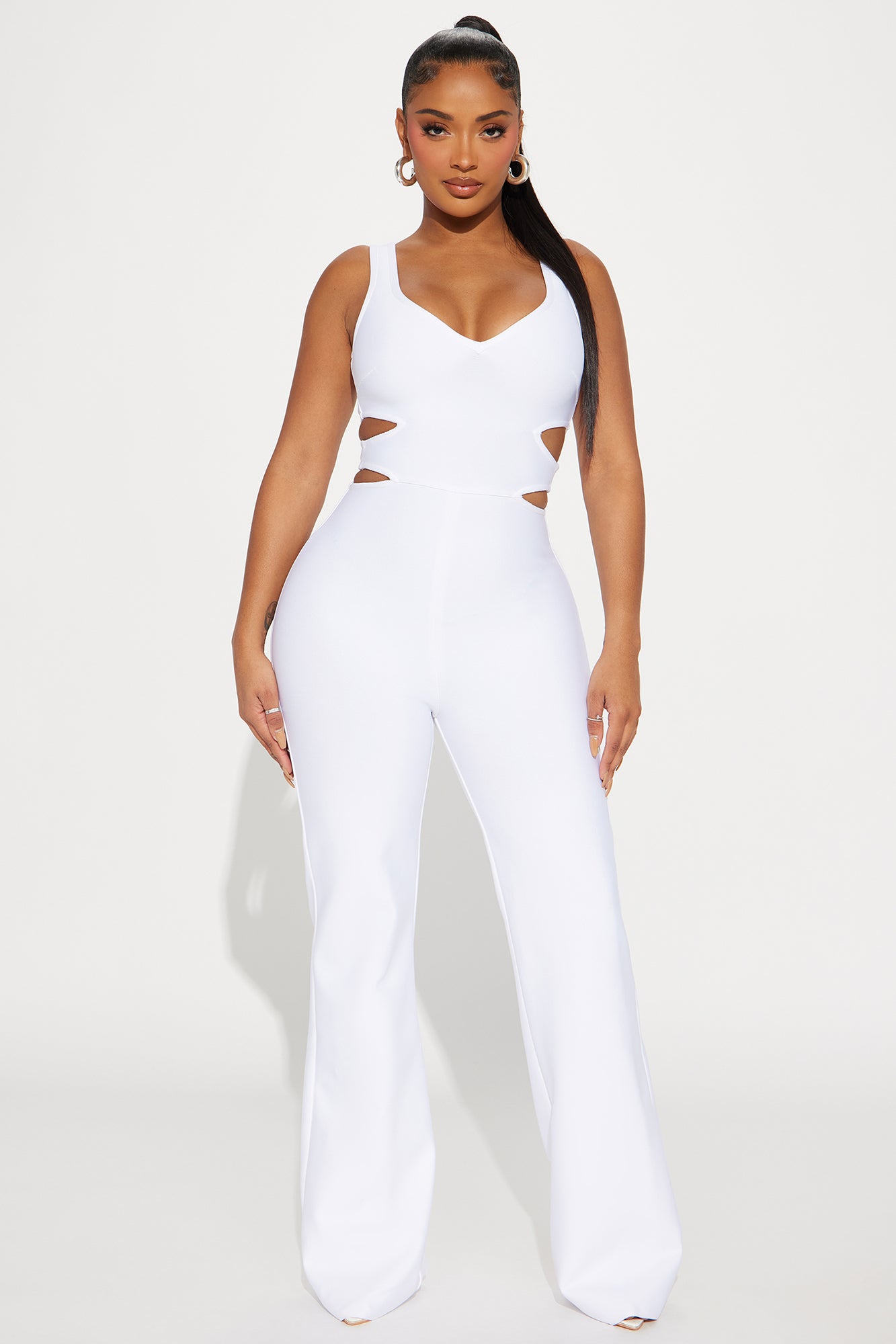 On The Stage Bandage Jumpsuit