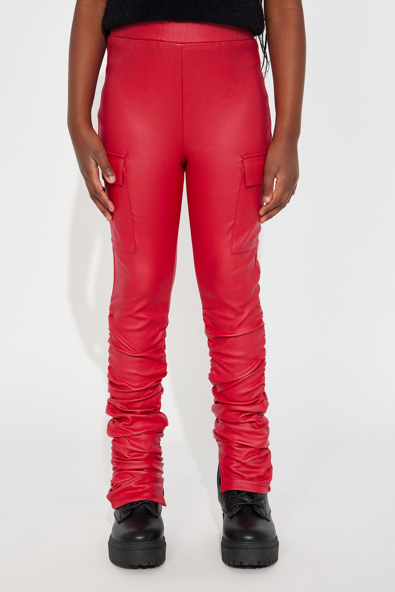 Mini Sugar Coated Cargo Stacked Legging