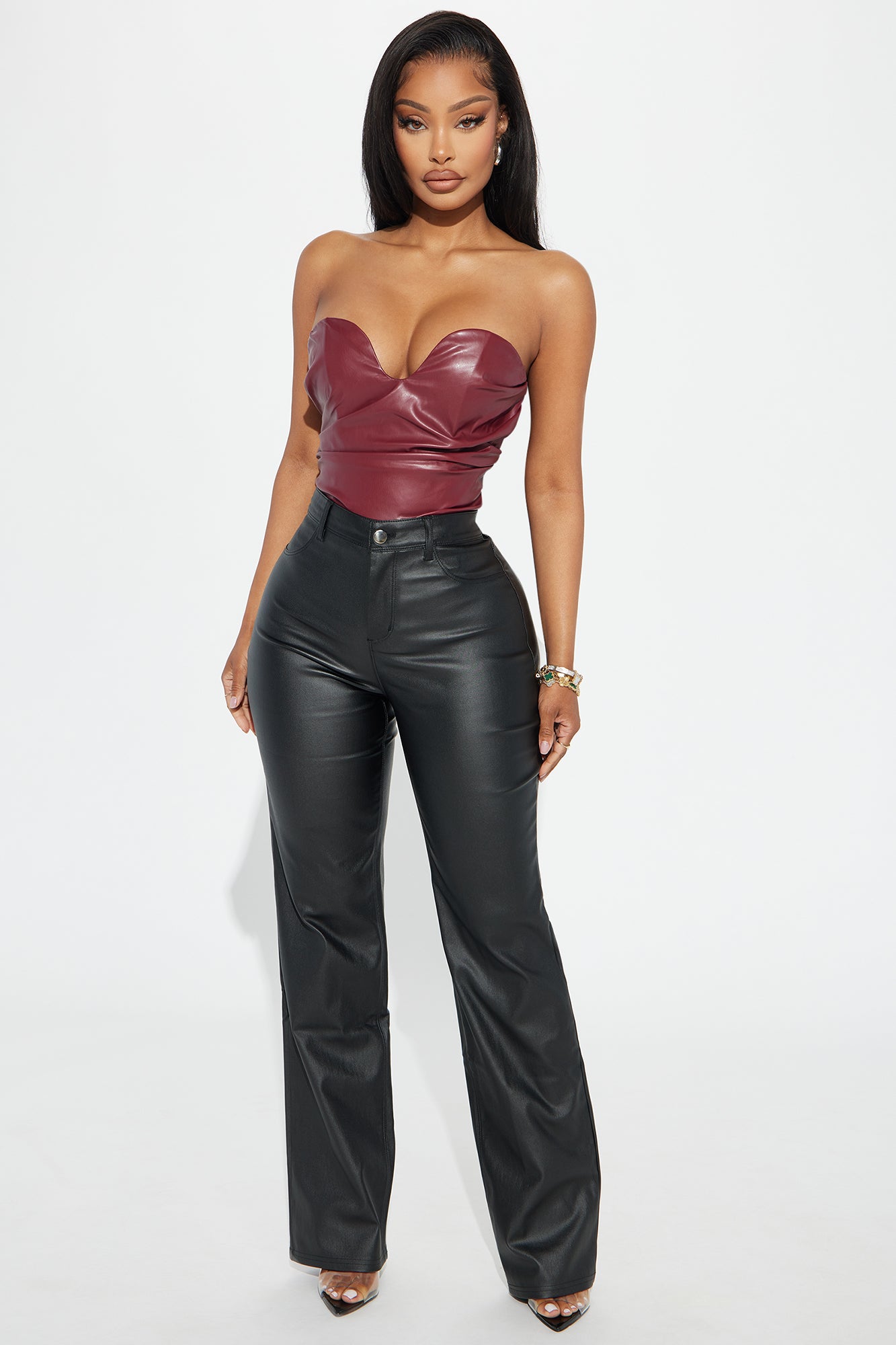 Sammie High Rise Straight Leg Pant