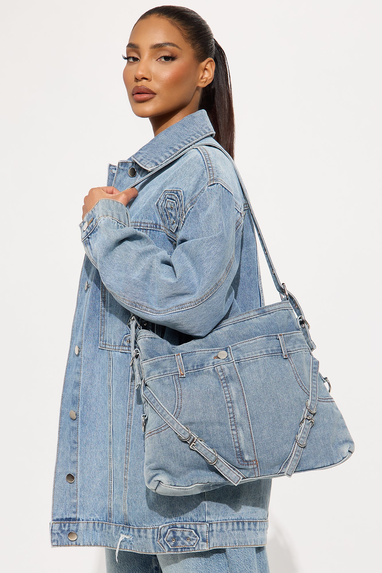 Be My Baby Denim Handbag