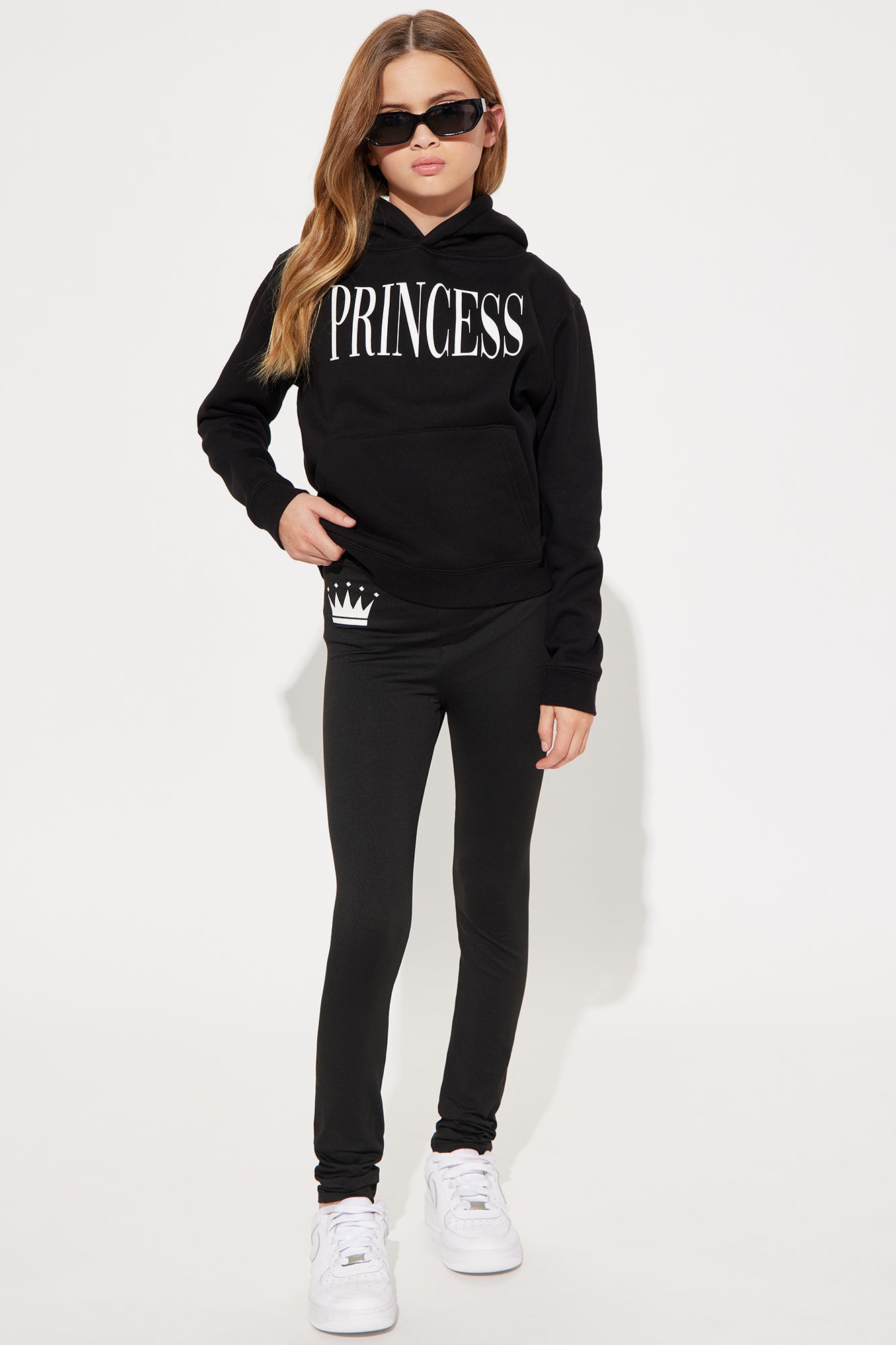 Mini Family Goals Crown Legging