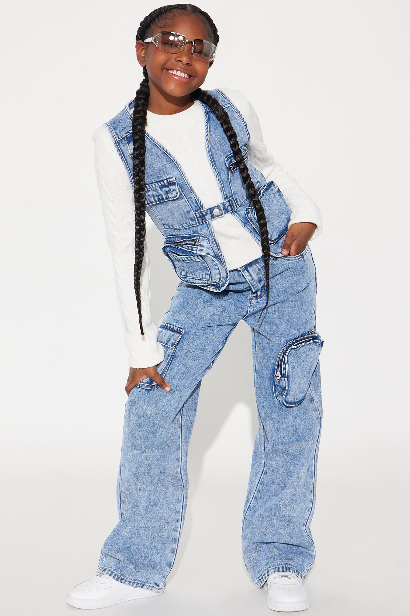 Mini Quiana Cargo Jeans