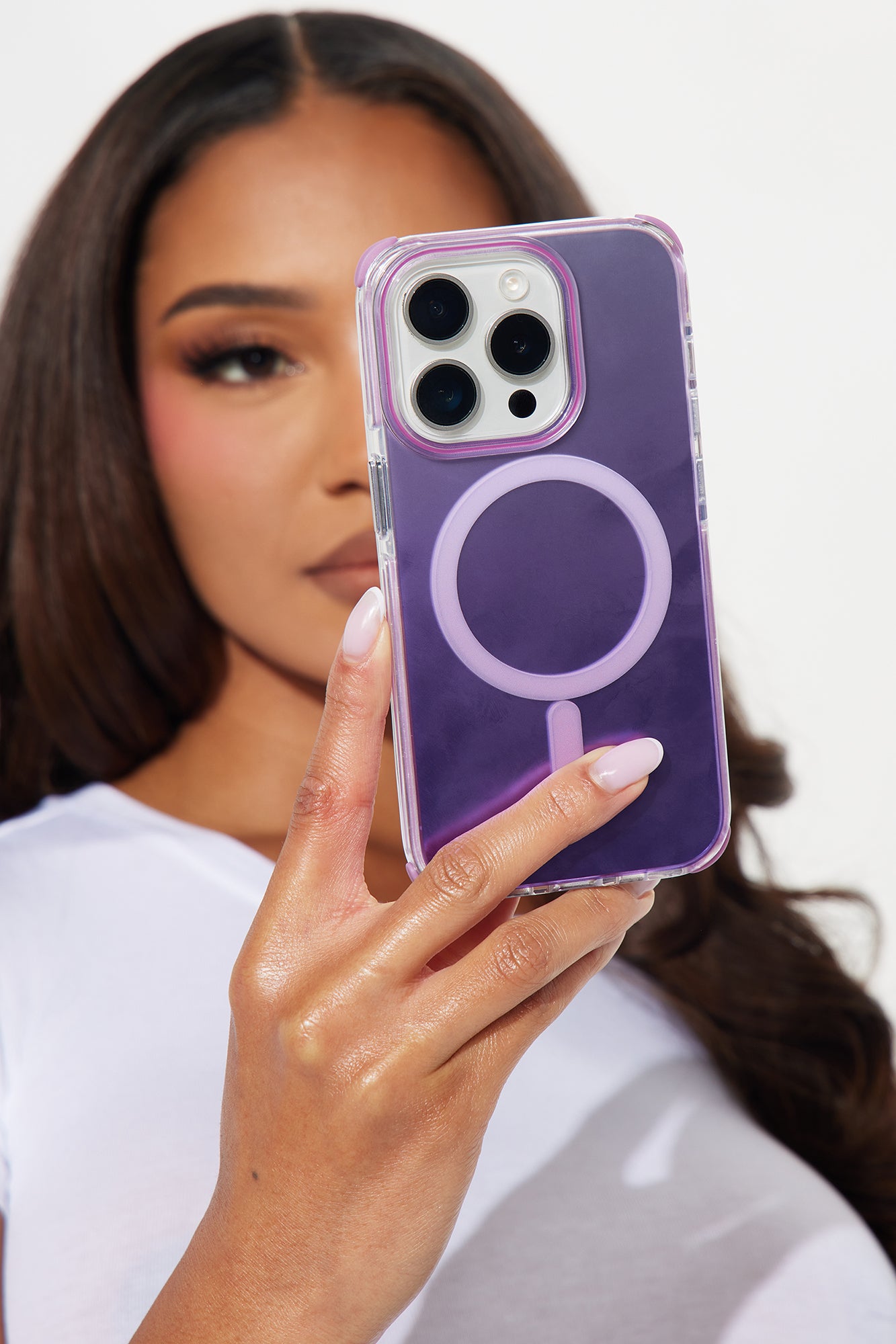 Alanna iPhone 14 Pro Case With Magnet Ring
