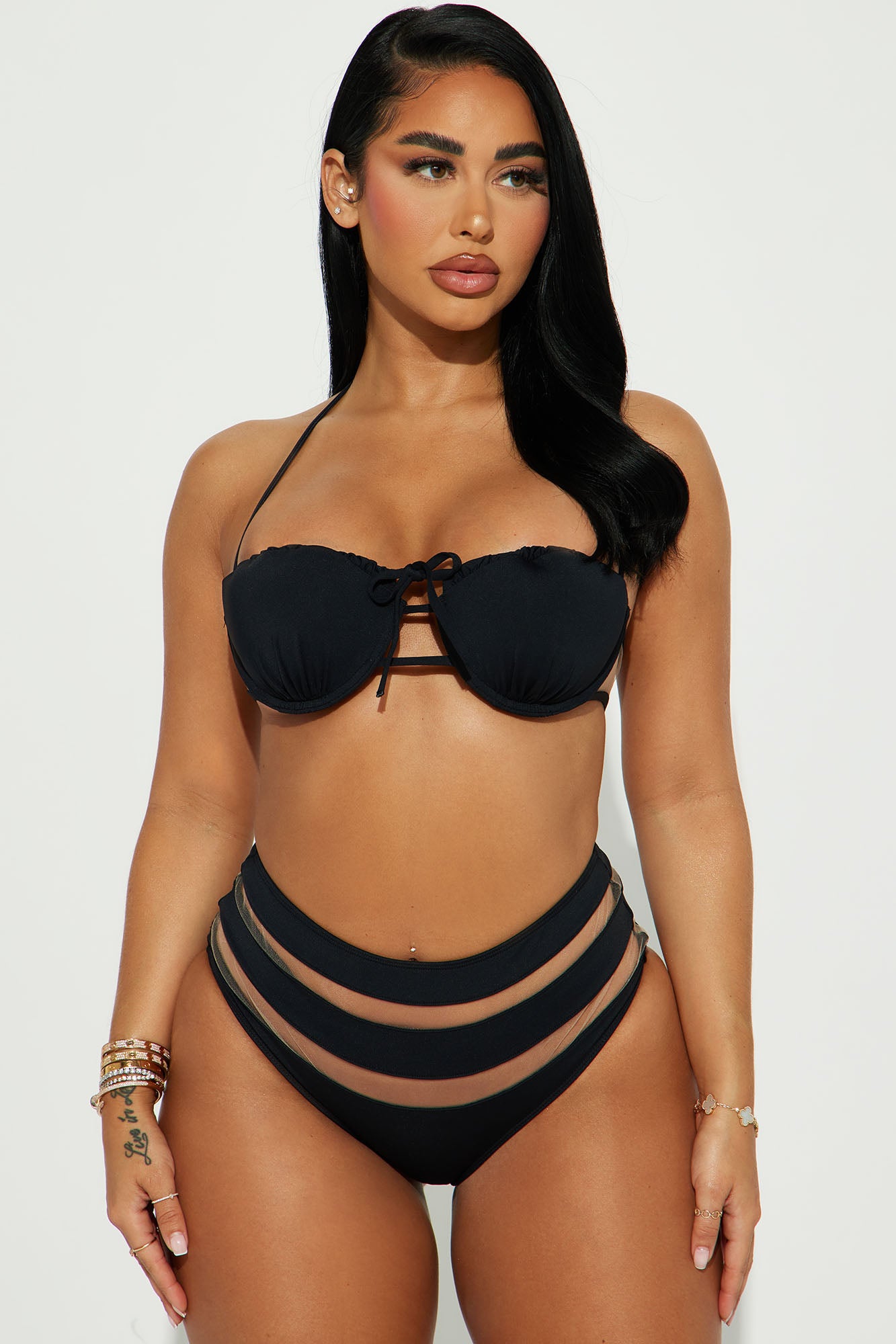 Megan Cutout High Waist 2 Piece Bikini