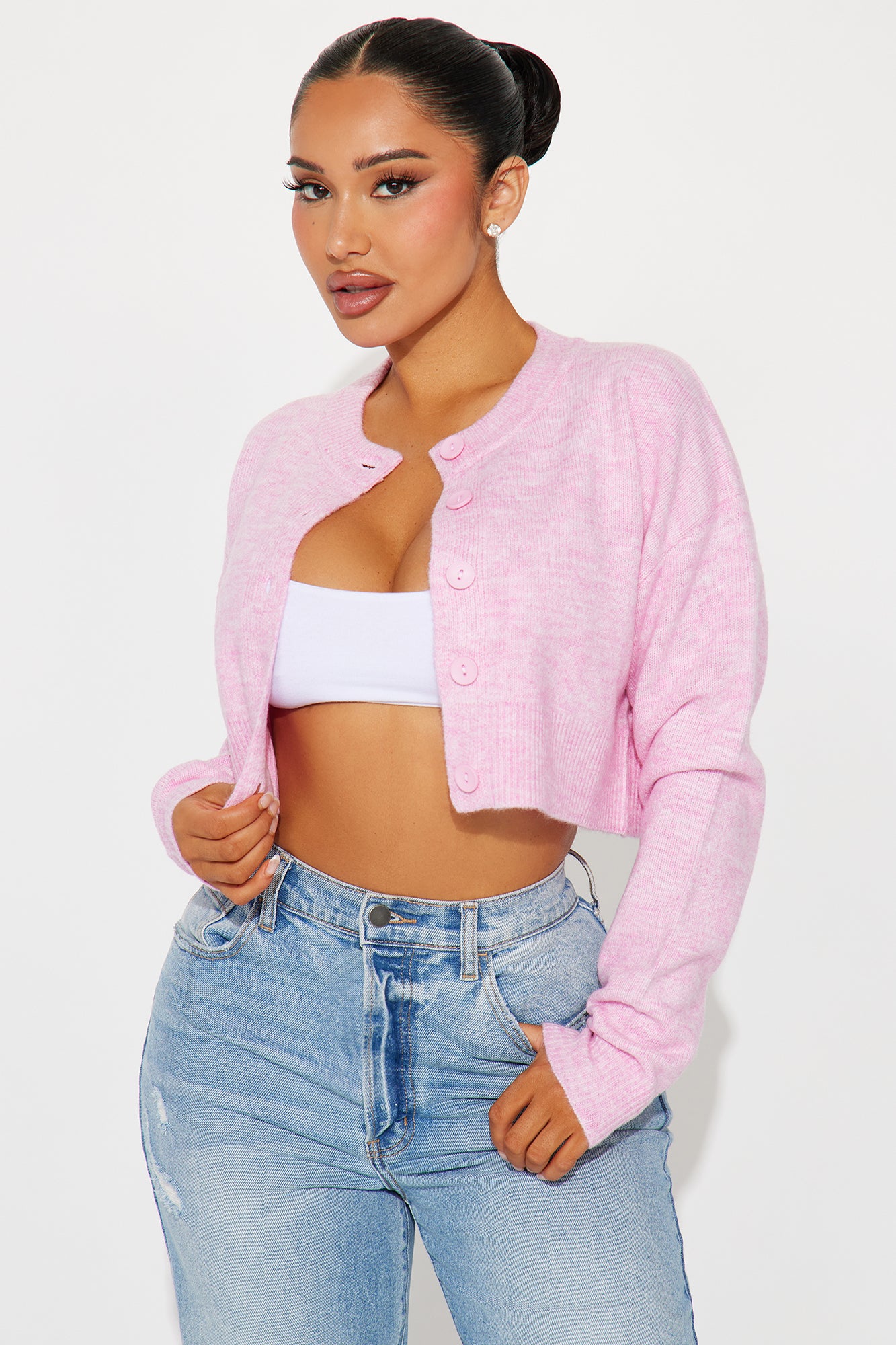 Central Park Cropped Cardigan