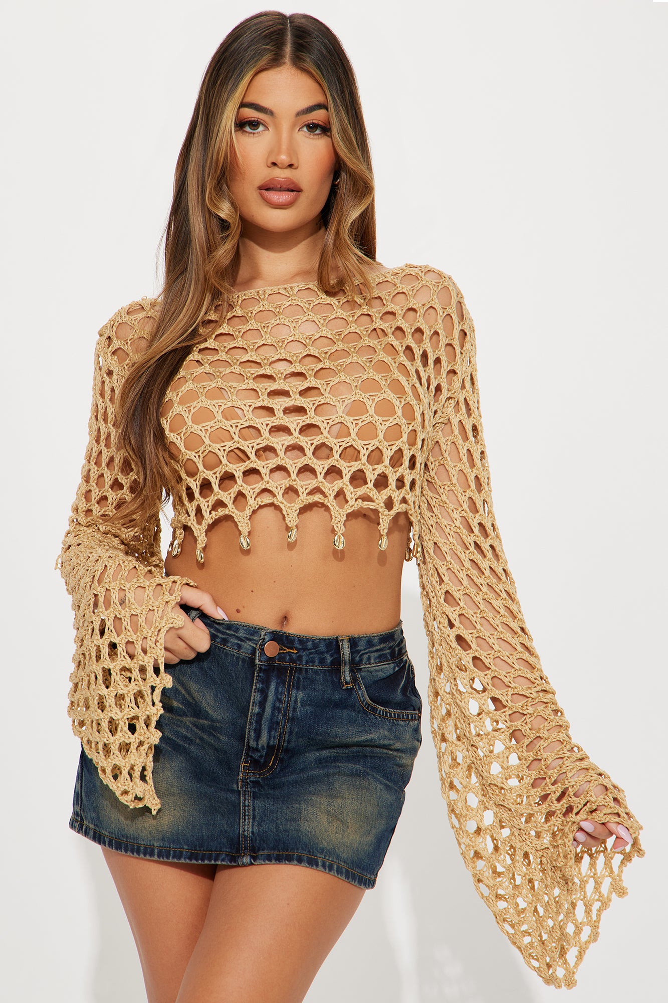 Sea Shells Crochet Top