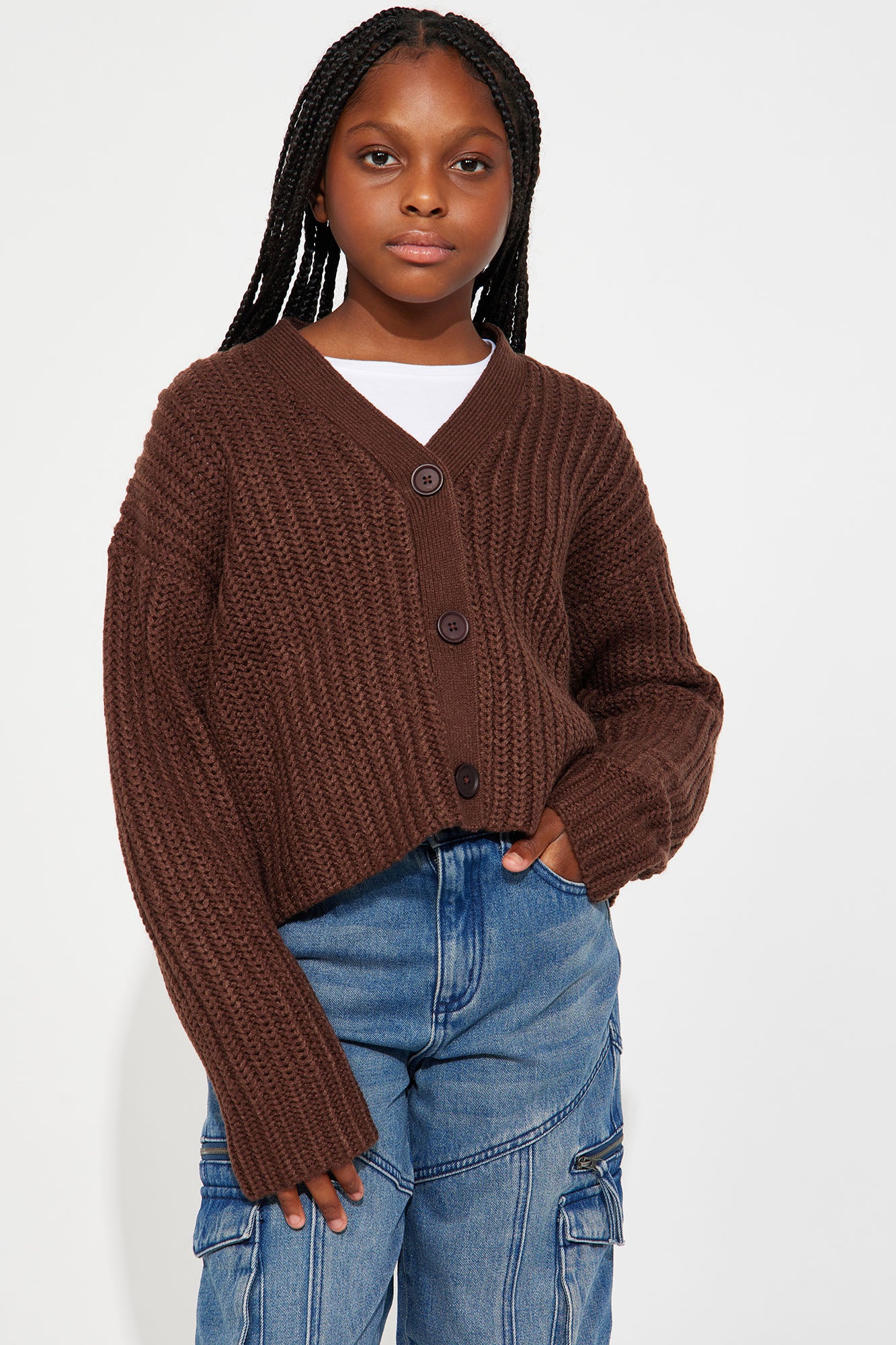Mini Daisy Cardigan