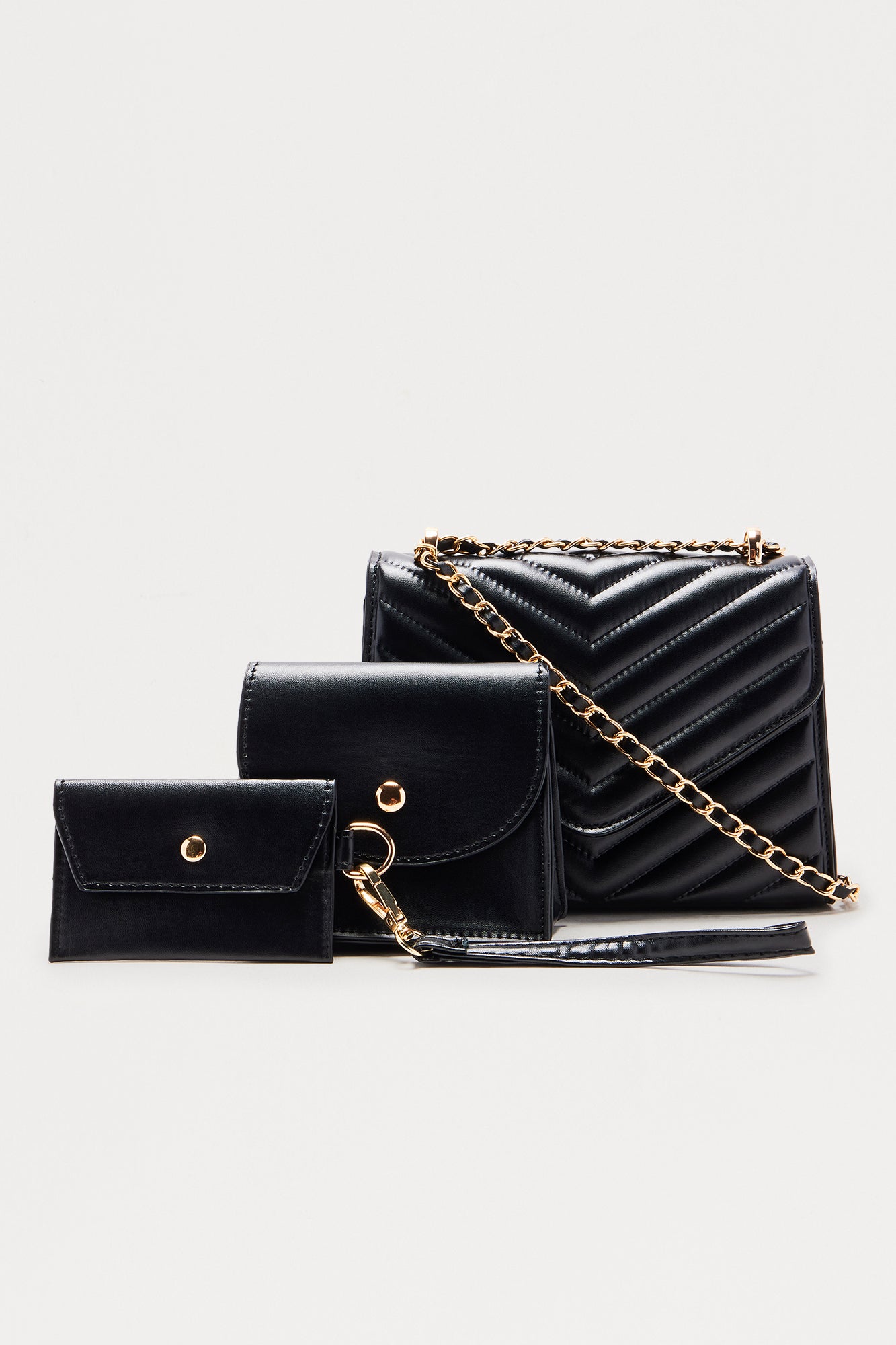 Three Is Better Than One Crossbody Bag