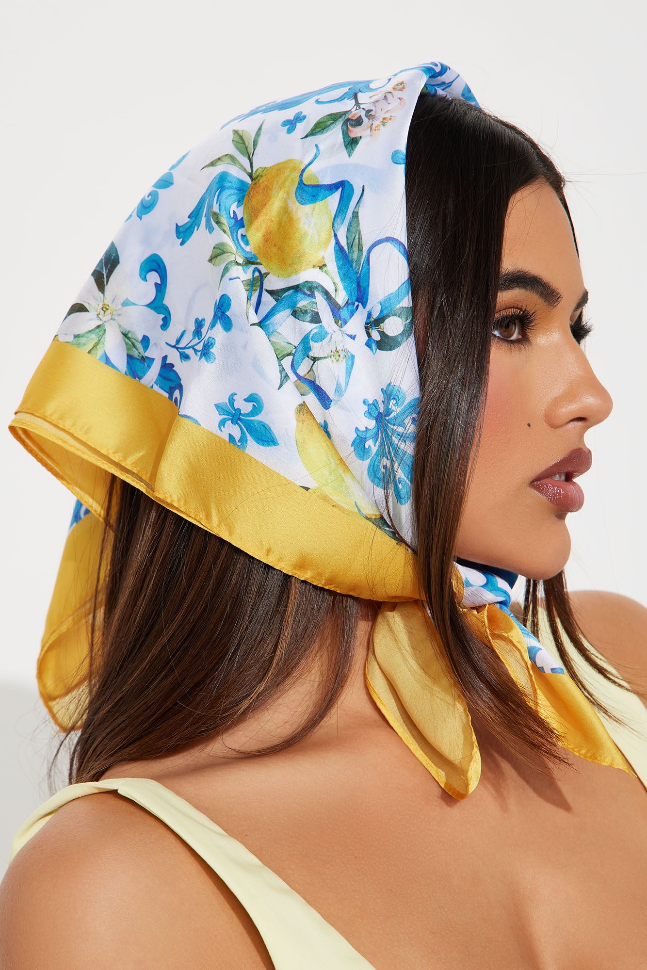 Amalfi Coast Lemon Head Wrap