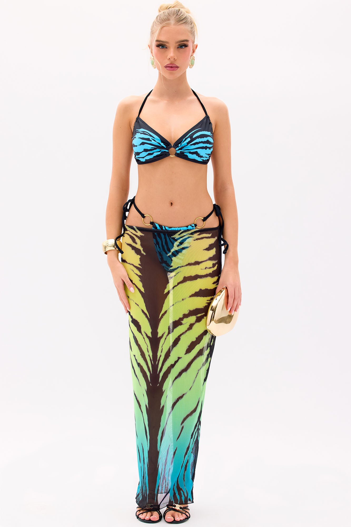 Mariposa Butterfly 3 Piece Bikini Set