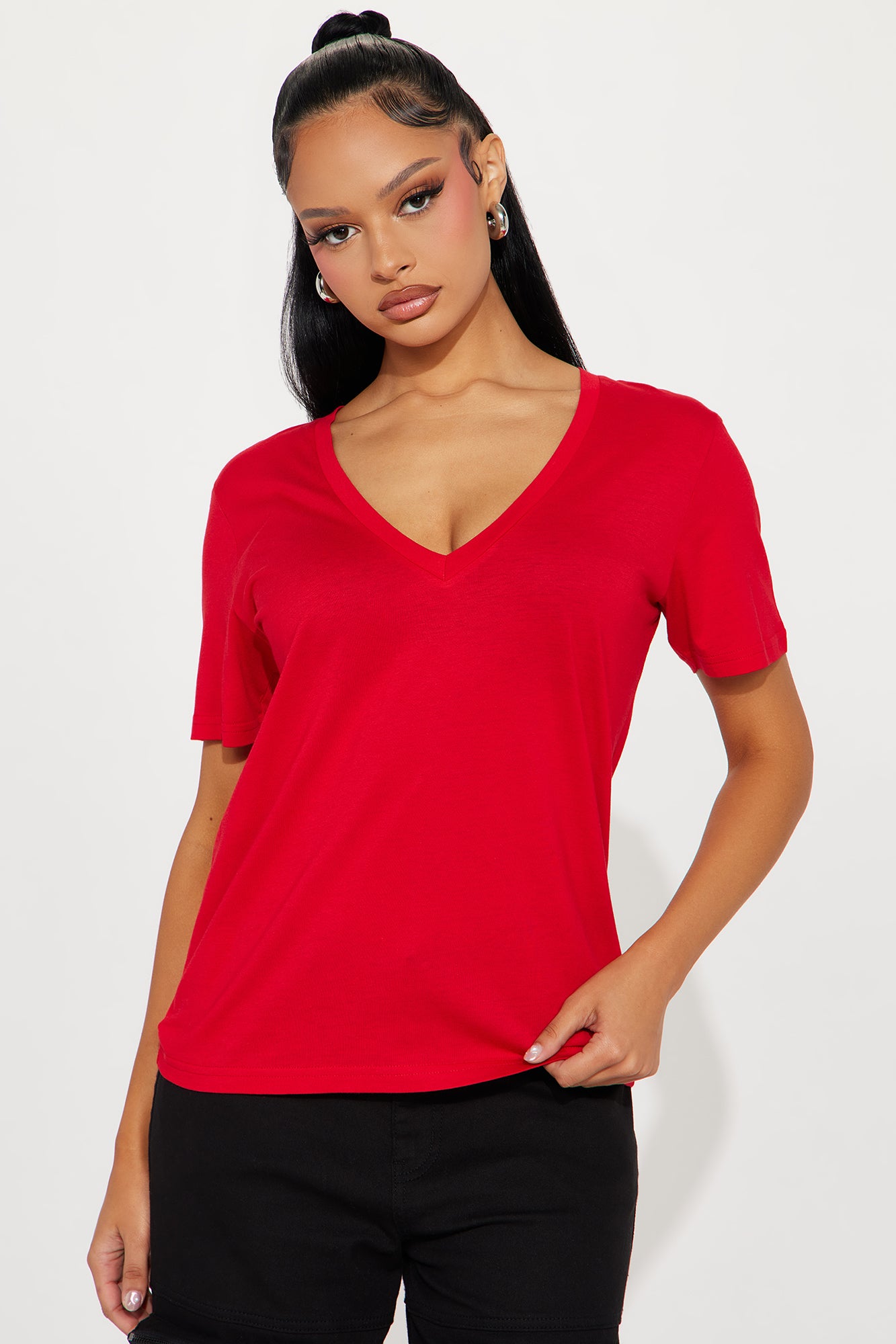 Ava V-Neck Tee