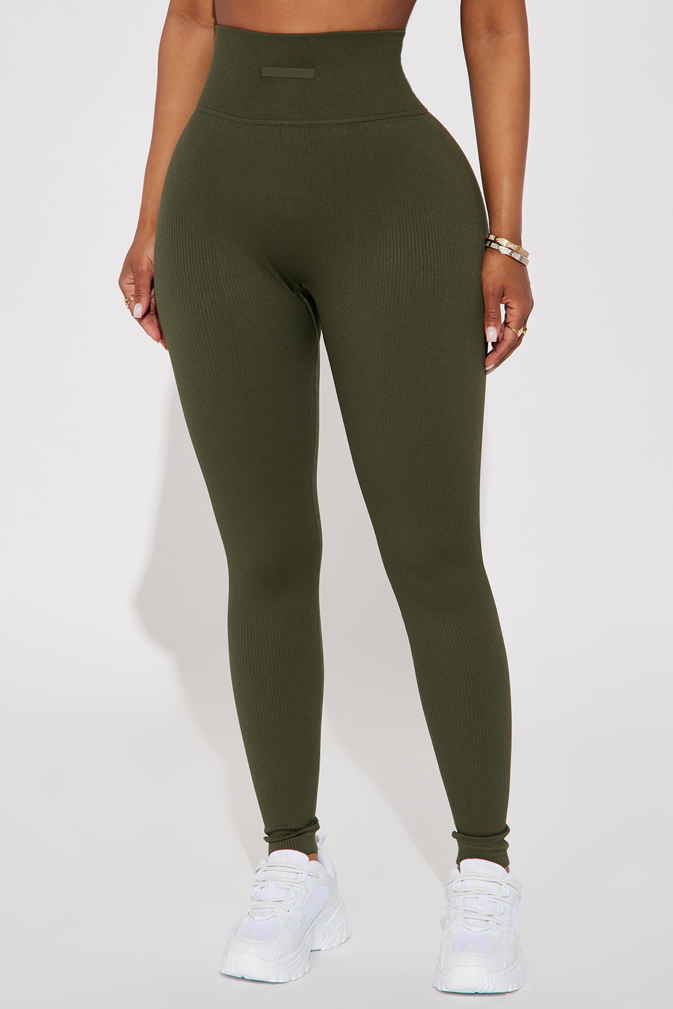 Fighter Ribbed Active Legging In Infinity Seamless