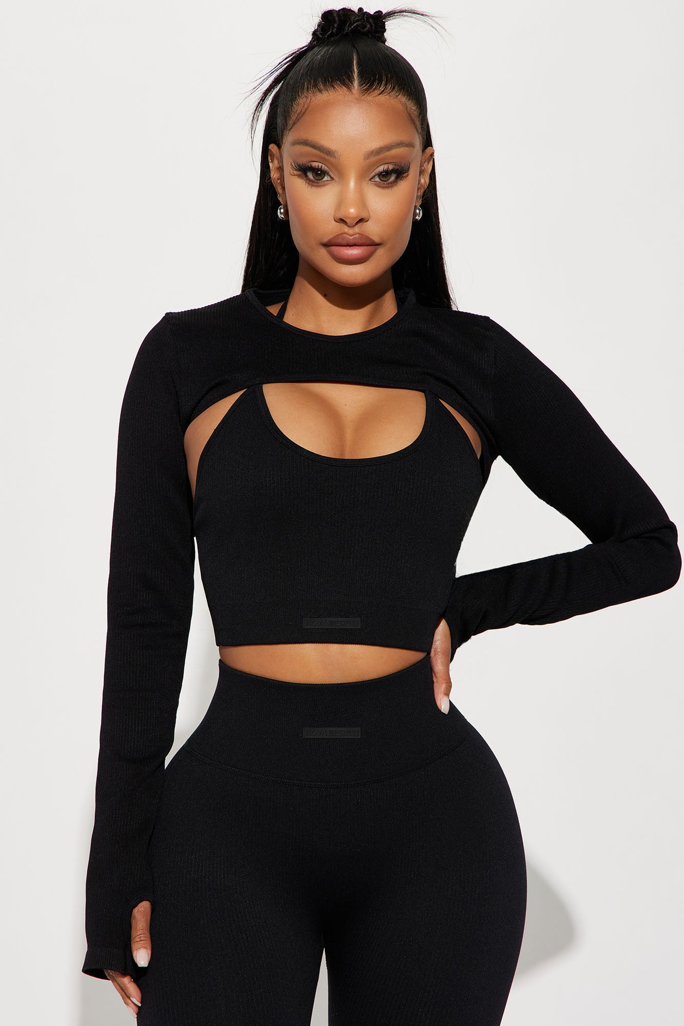 Namaste Seamless 2 Piece Bolero Active Top