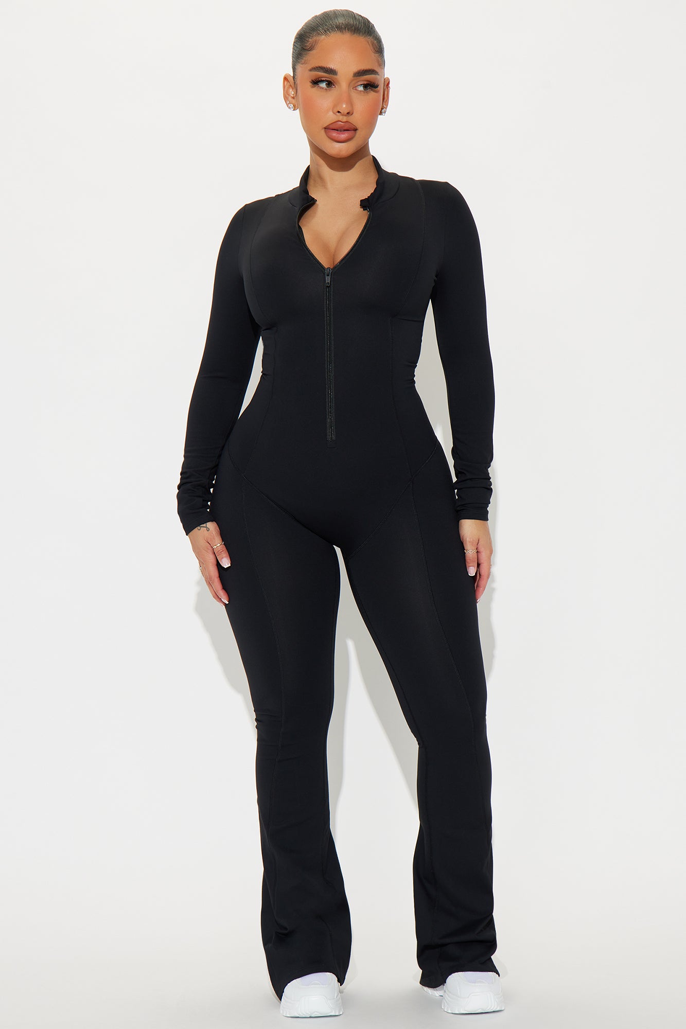 In Alignment Super Soft Active Flare Jumpsuit