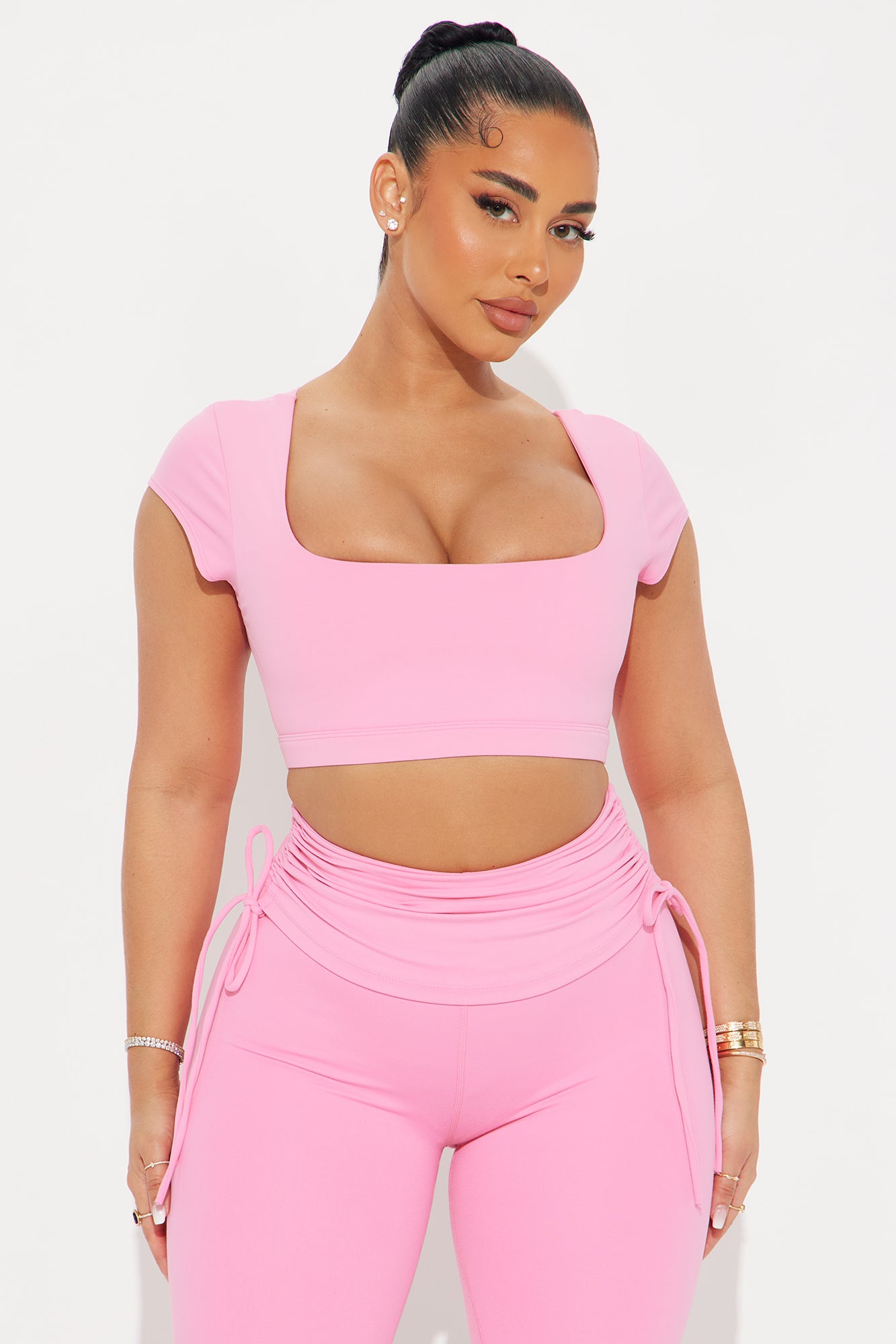 Roll Up Super Soft Active Top