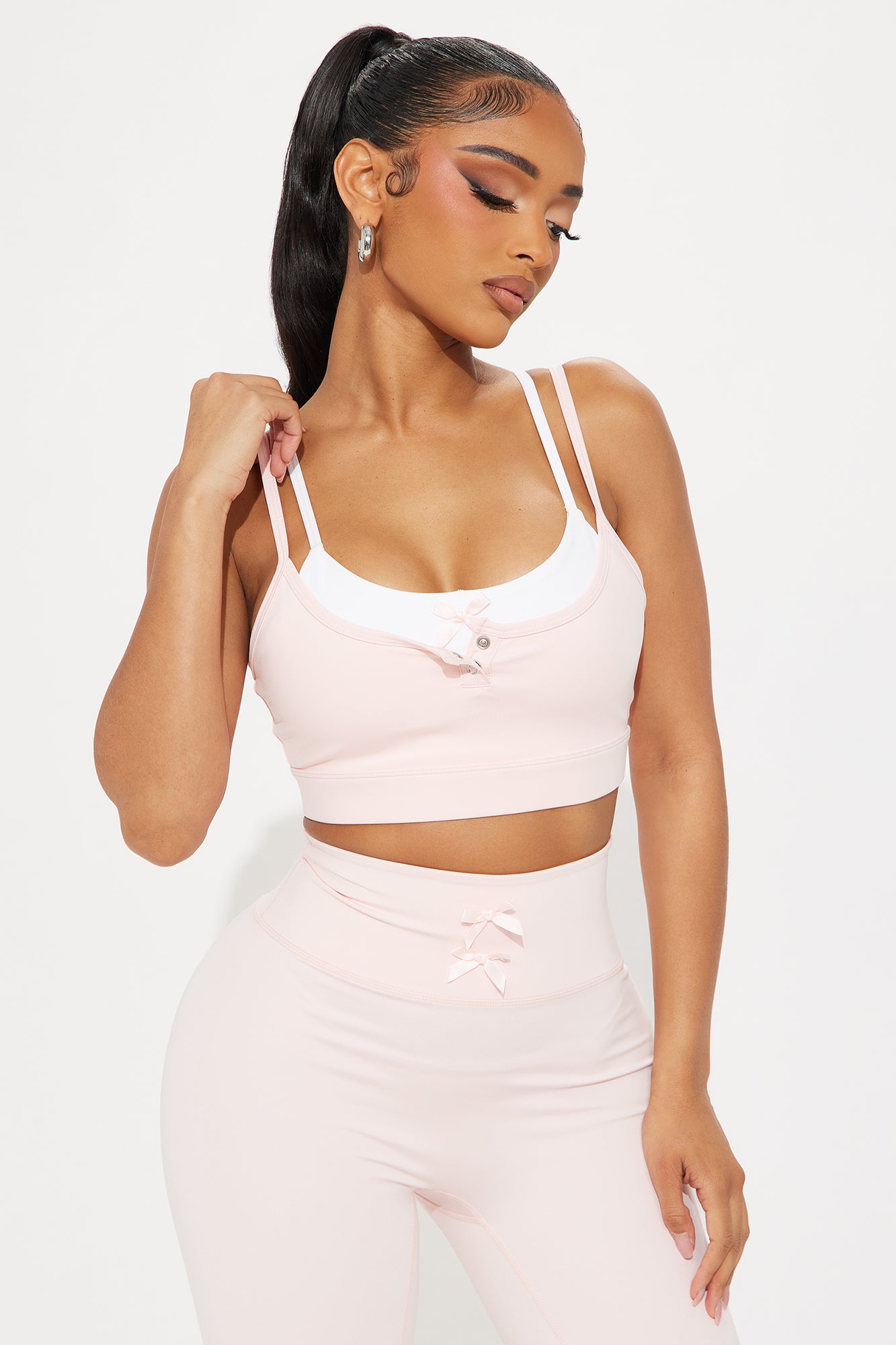 Club Chic Elevate Twofer Sports Bra