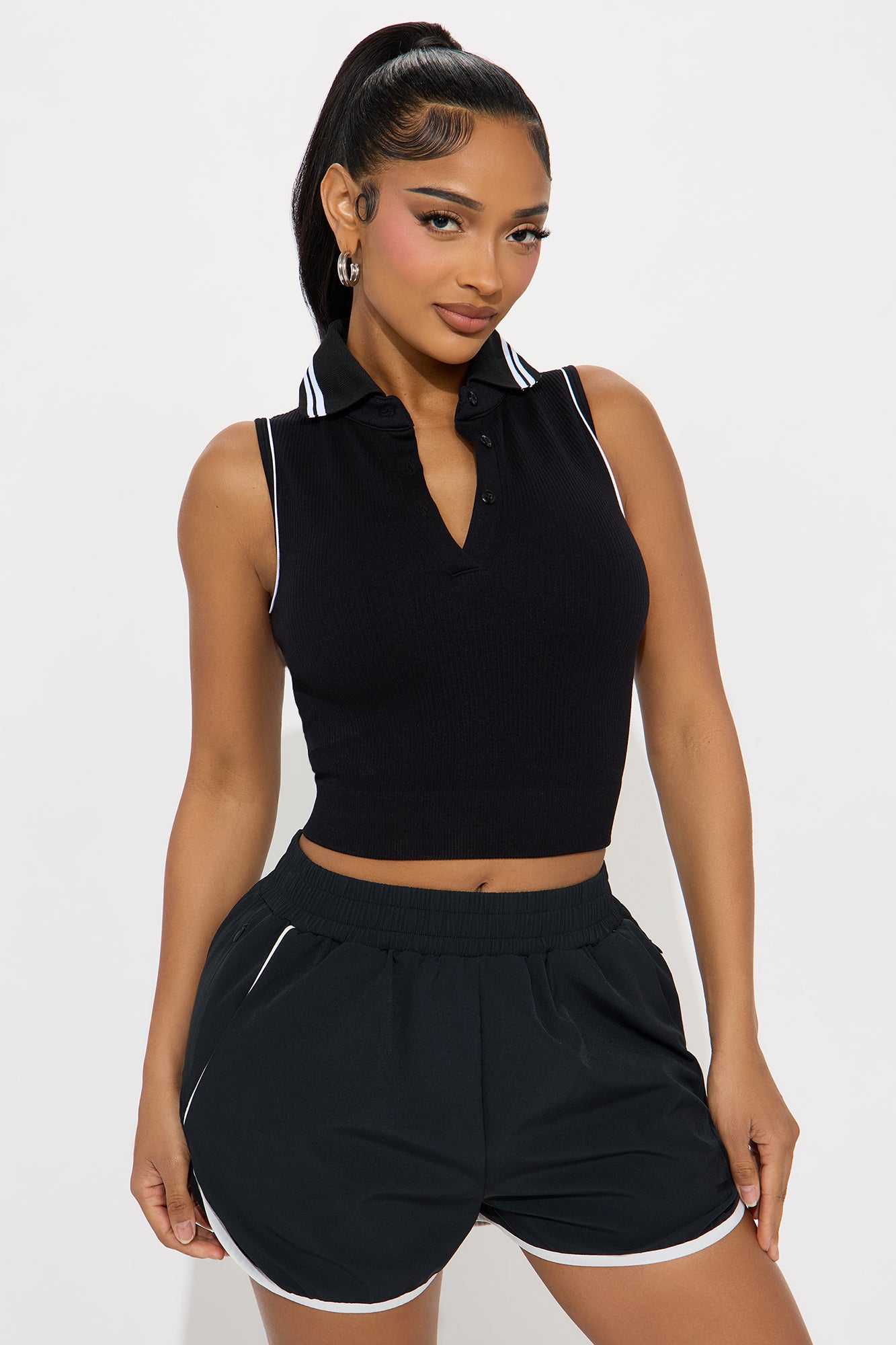 Clubhouse Charm Effortless Seamless Active Top