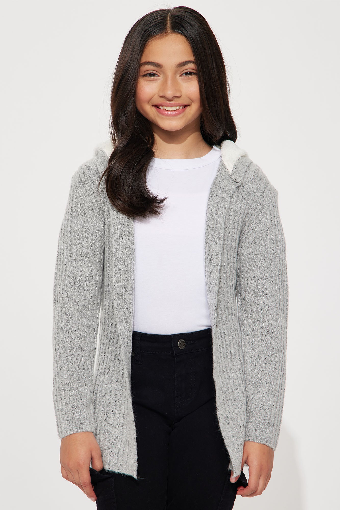 Mini Far Gone Hooded Cardigan