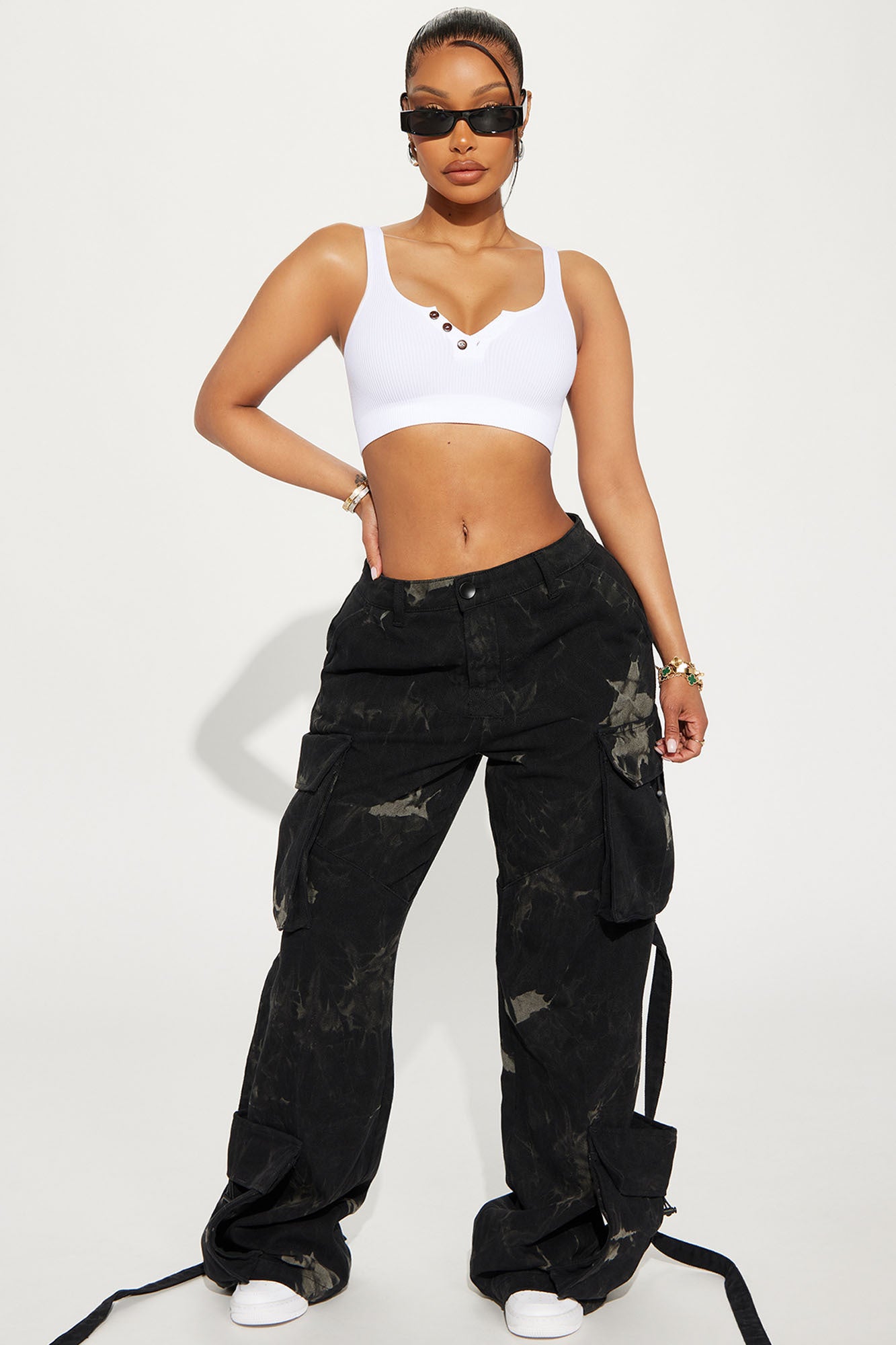 Level You Up Mineral Wash Cargo Pant