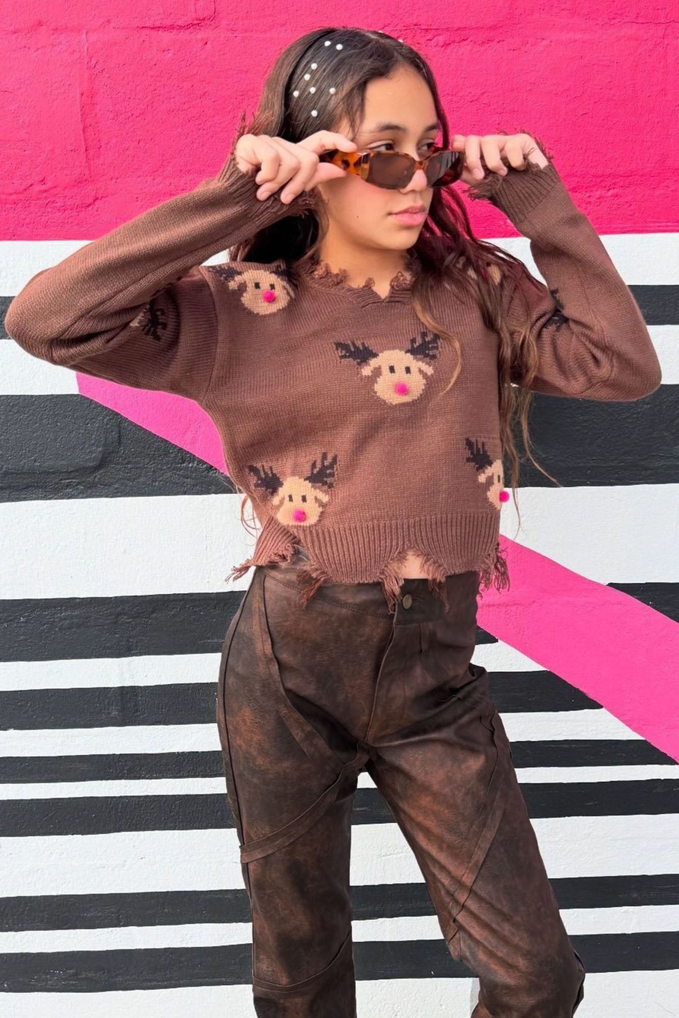 Mini Reindeer Season Sweater