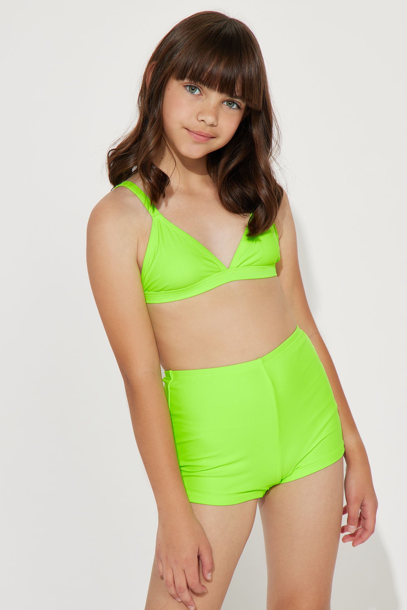 Mini Miley Triangle 2 Piece Boyshort Bikini