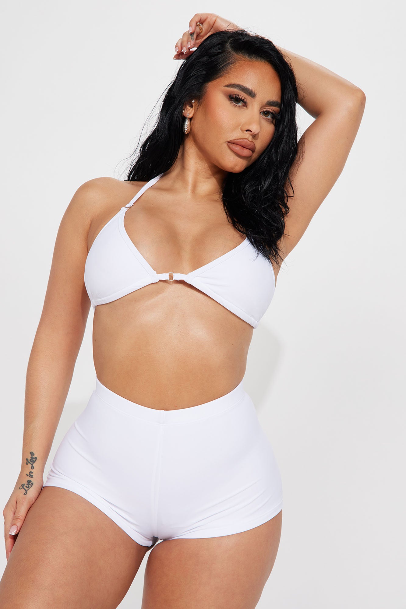 Miley Triangle 2 Piece Boyshort Bikini