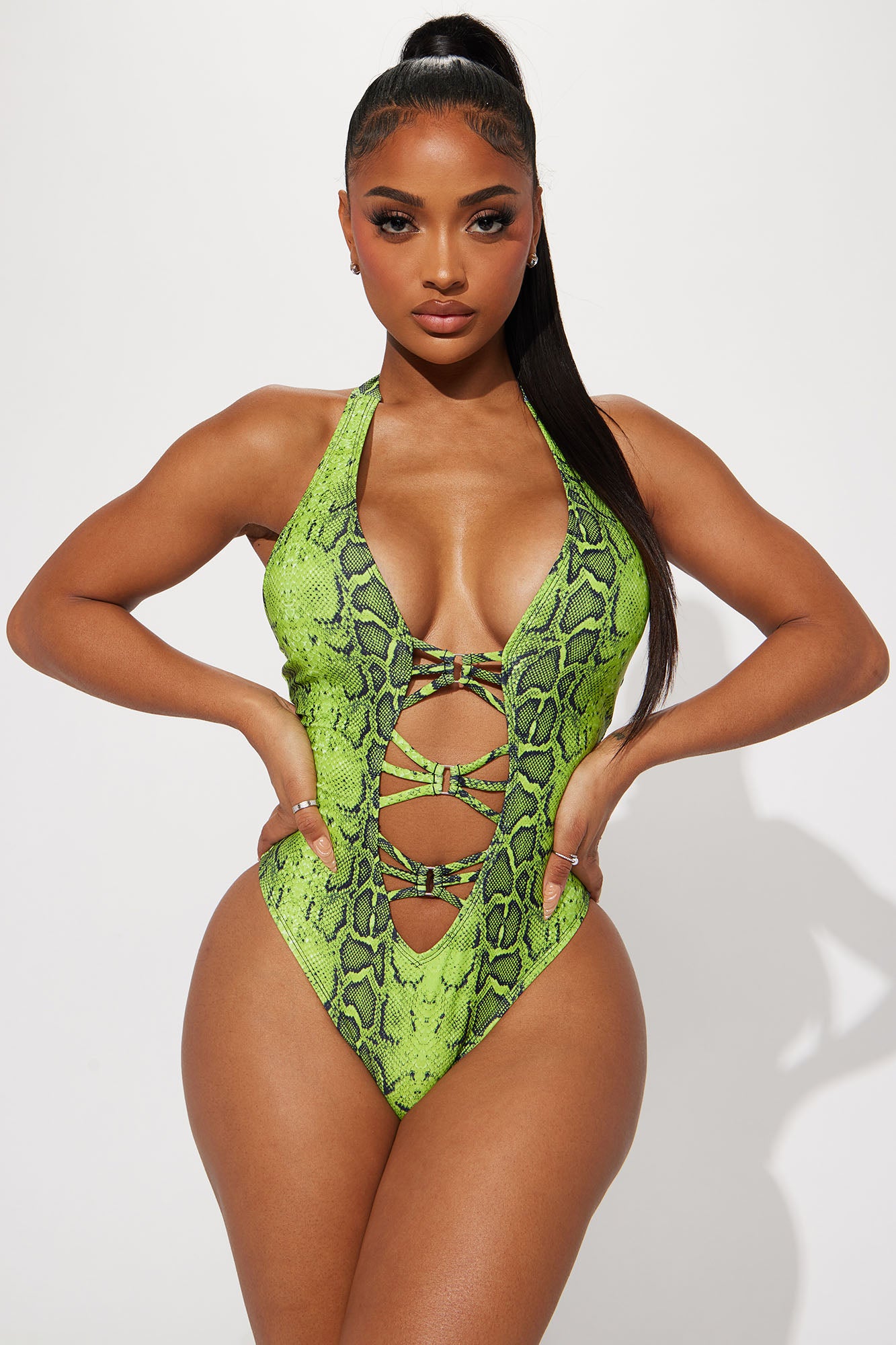 Skye Cut Out 1 Piece Swimsuit