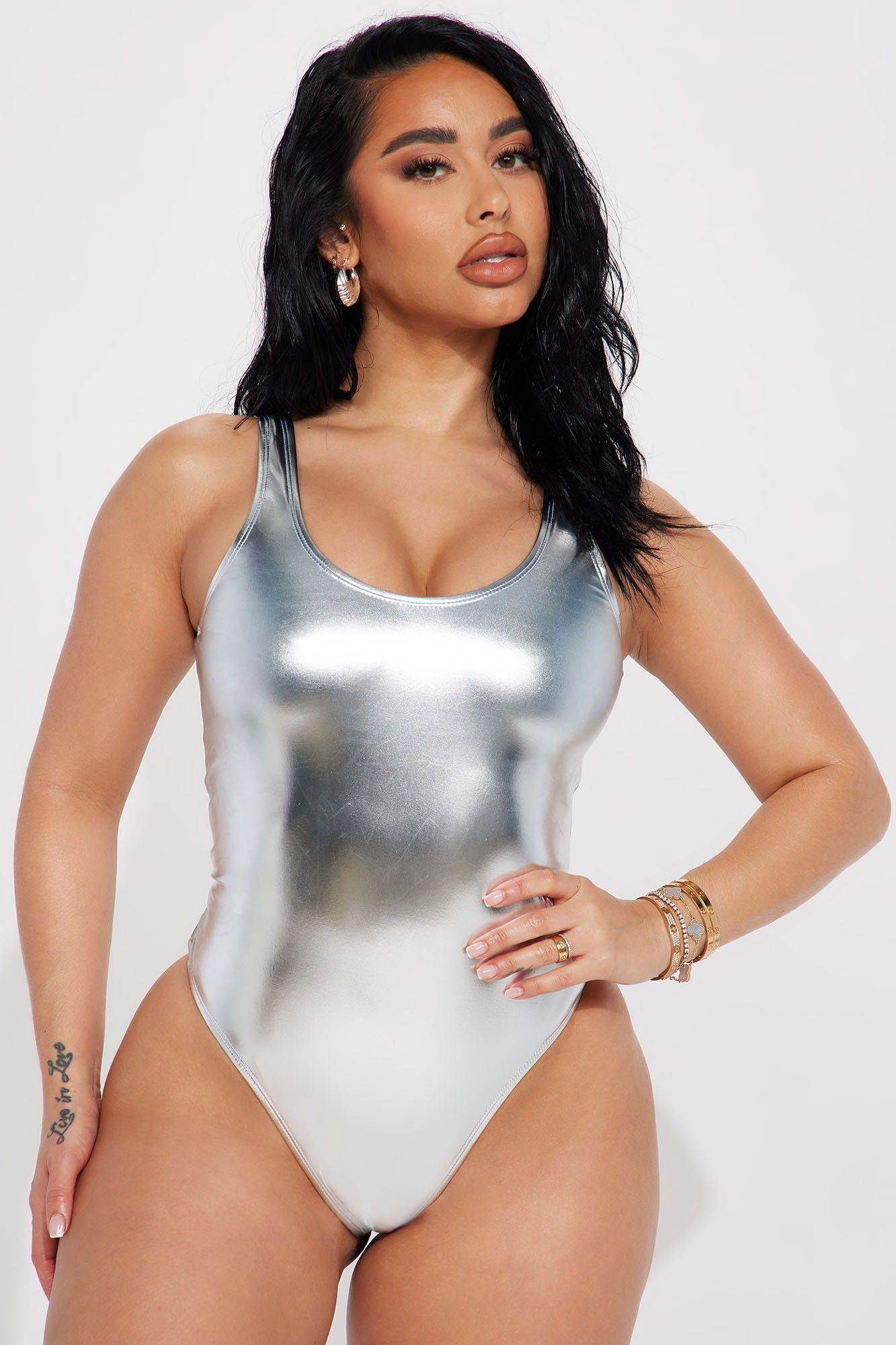 Jodie Metallic 1 Piece Swimsuit