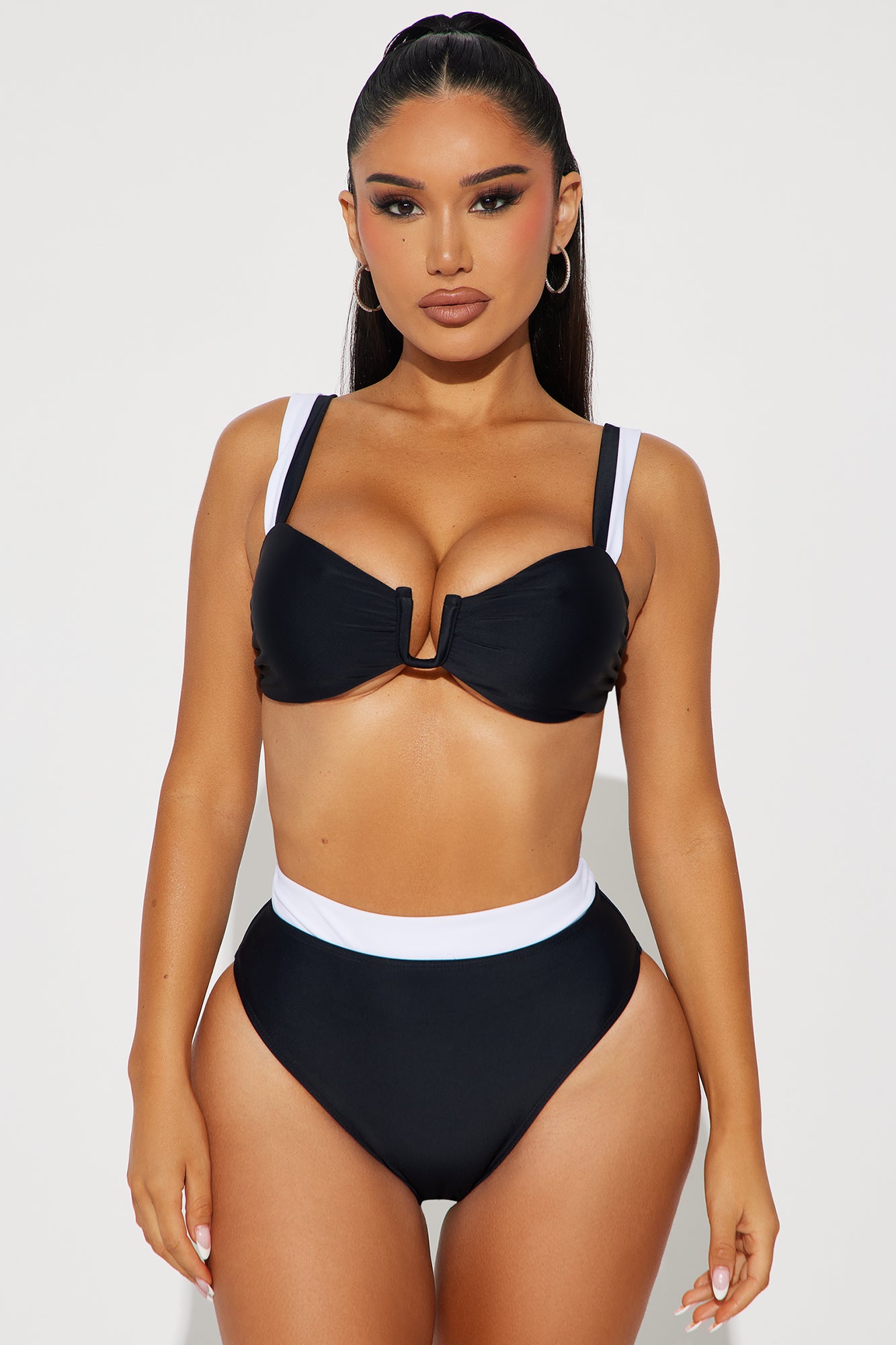 Laurel Contrast Trim U Wire 2 Piece Bikini