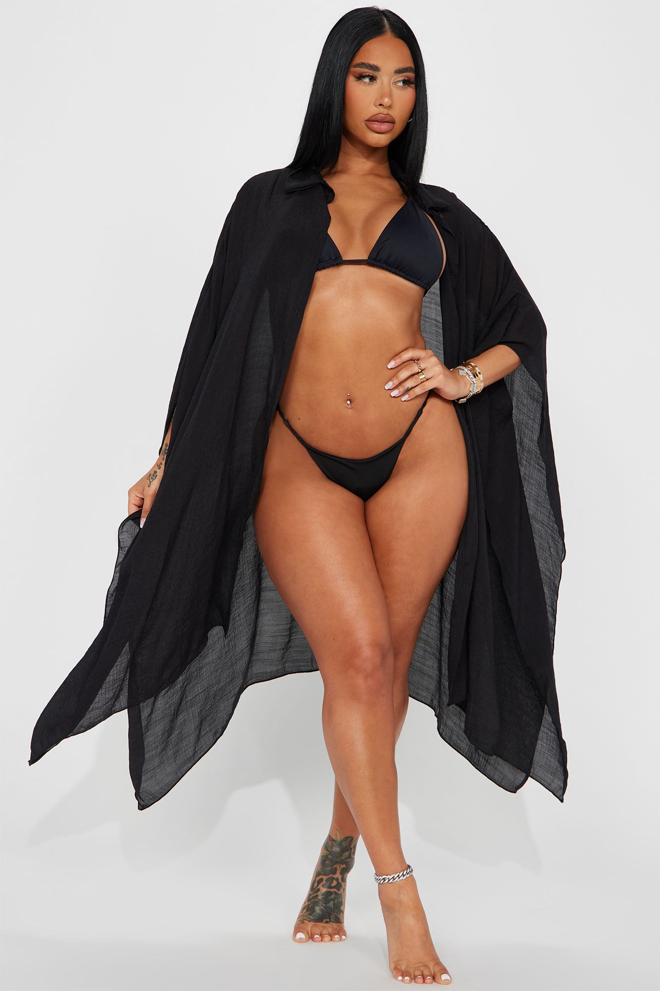 Megan Swim Cover Up Kimono