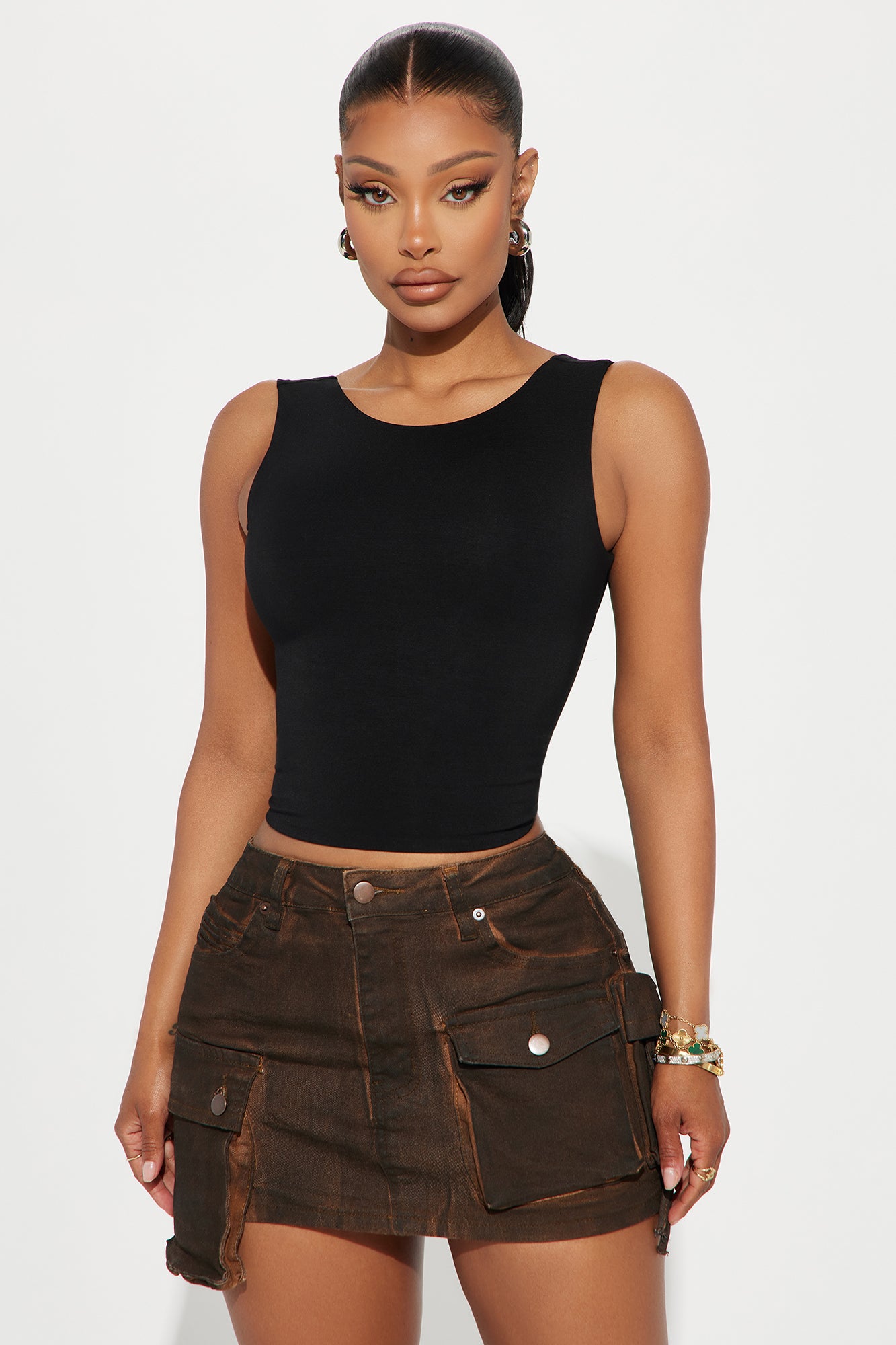 Destiny Double Lined Backless Top