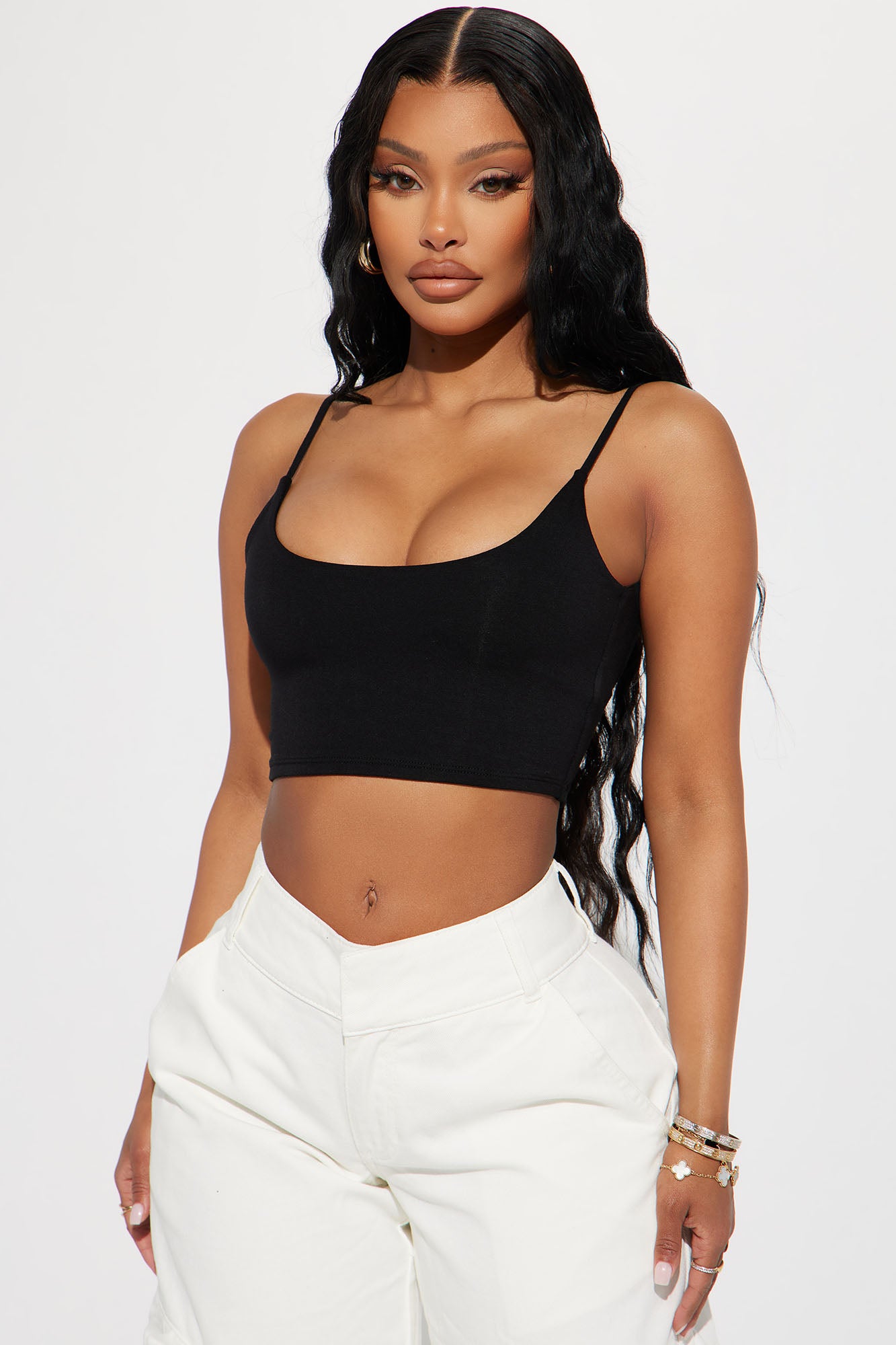 Keep It Low Key Crop Top