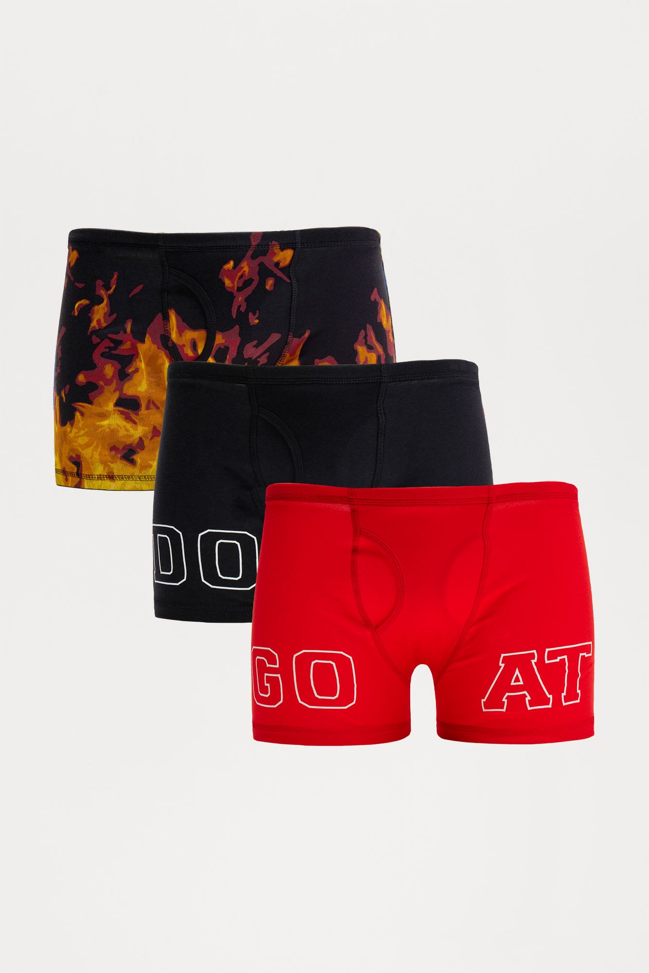 Mini Assorted 3 Pair Pack Boxer Briefs